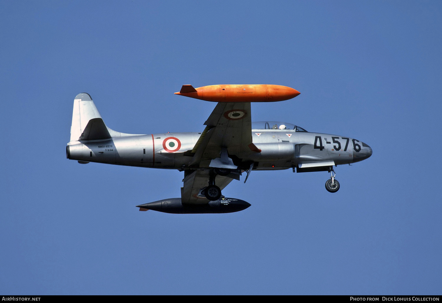 Aircraft Photo of MM51-6576 | Lockheed T-33A | Italy - Air Force | AirHistory.net #374489