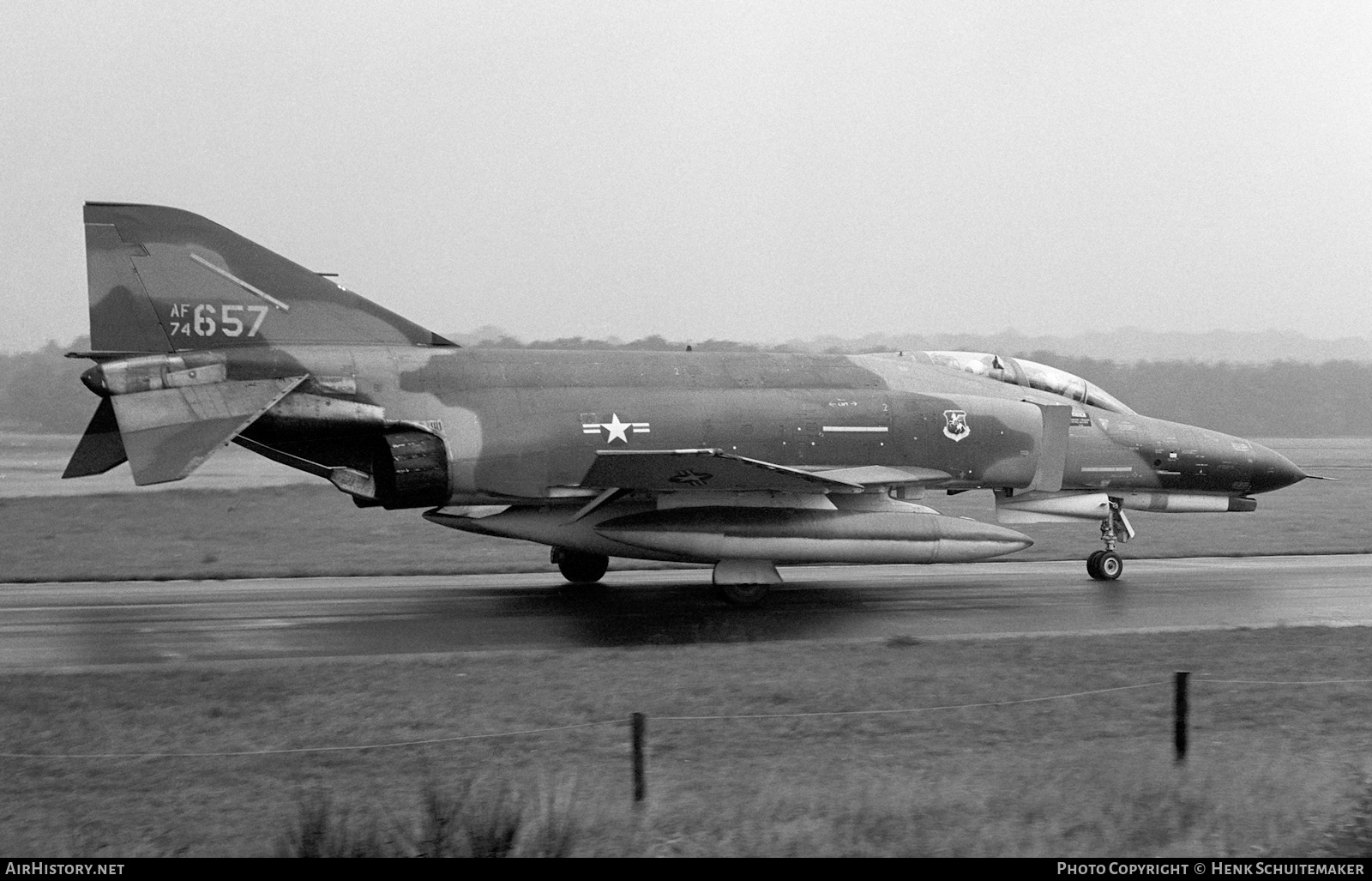 Aircraft Photo of 74-0657 / AF74-657 | McDonnell Douglas F-4E Phantom II | USA - Air Force | AirHistory.net #374490