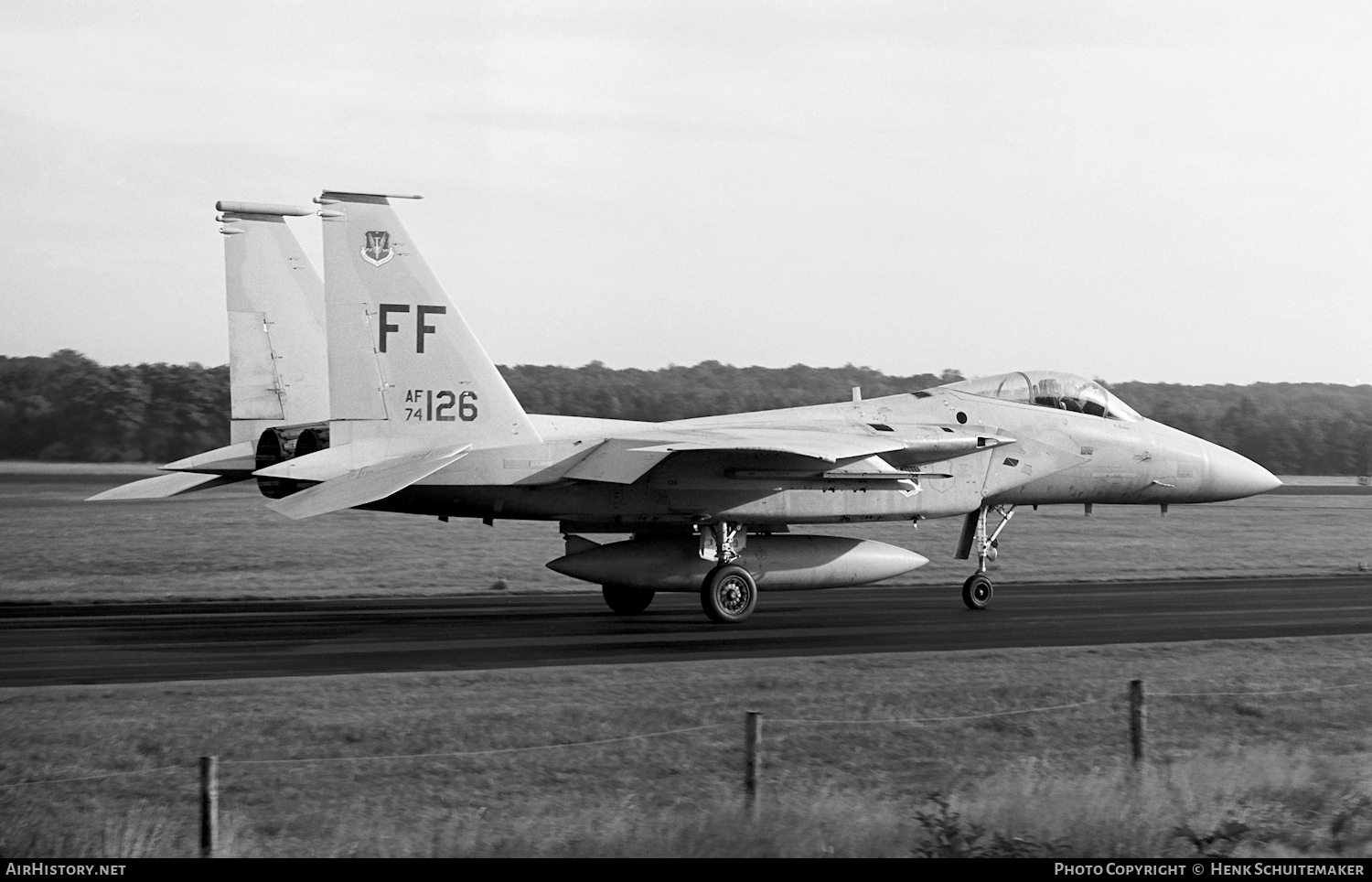 Aircraft Photo of 74-0126 / AF74-126 | McDonnell Douglas F-15A Eagle | USA - Air Force | AirHistory.net #374499