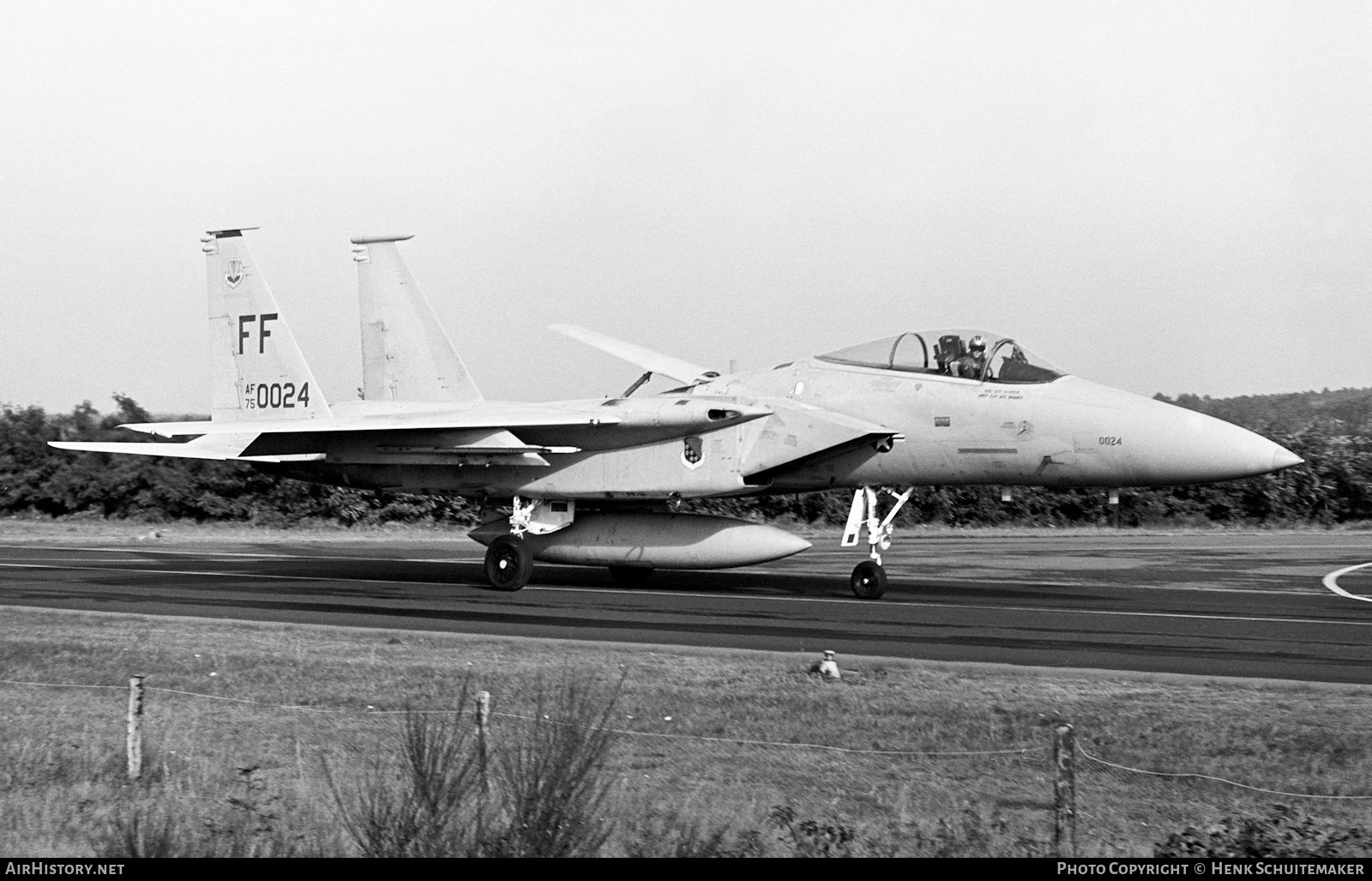 Aircraft Photo of 75-0024 / AF75-0024 | McDonnell Douglas F-15A Eagle | USA - Air Force | AirHistory.net #374500