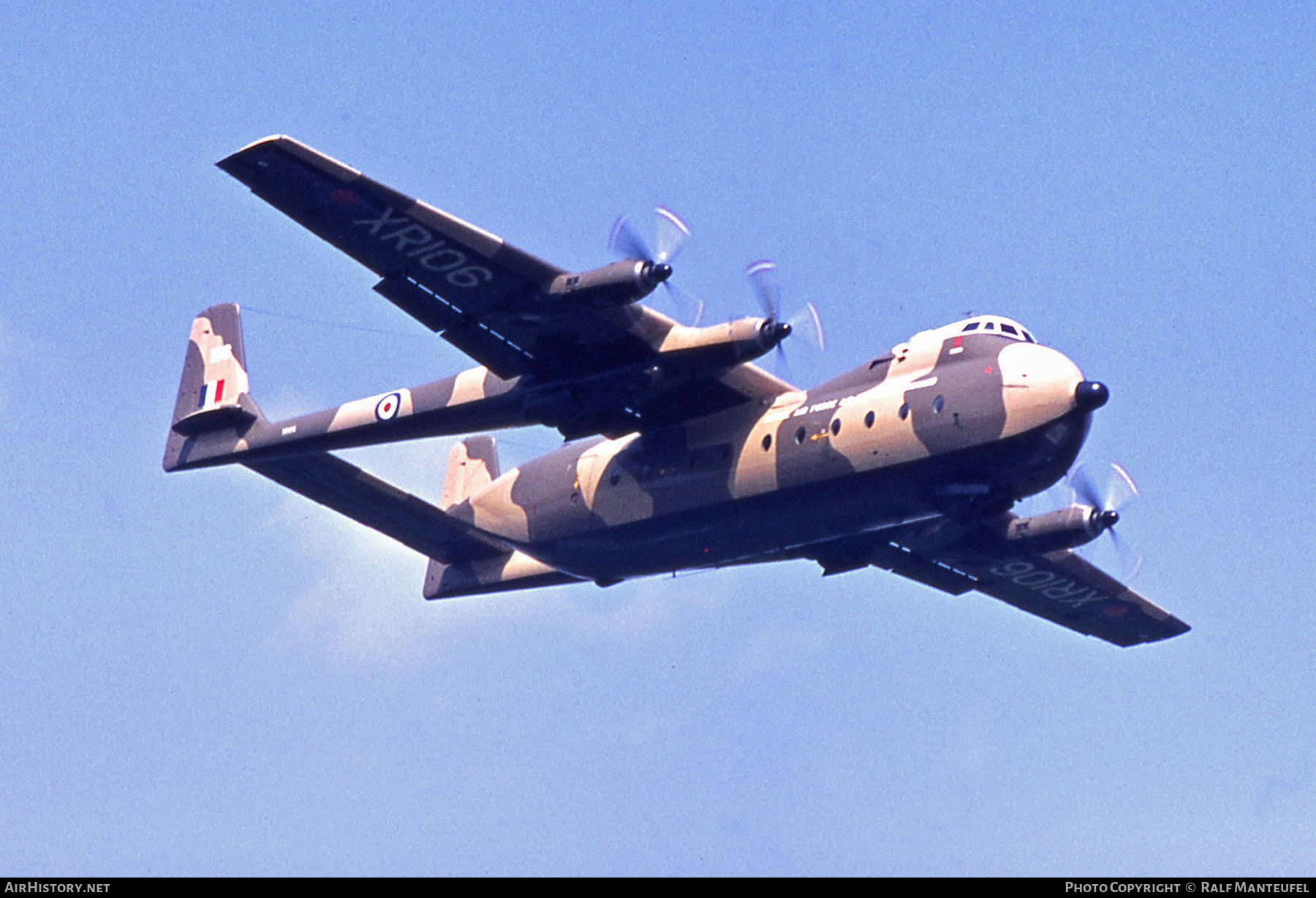 Aircraft Photo of XR106 | Armstrong Whitworth AW-660 Argosy C.1 | UK - Air Force | AirHistory.net #374519