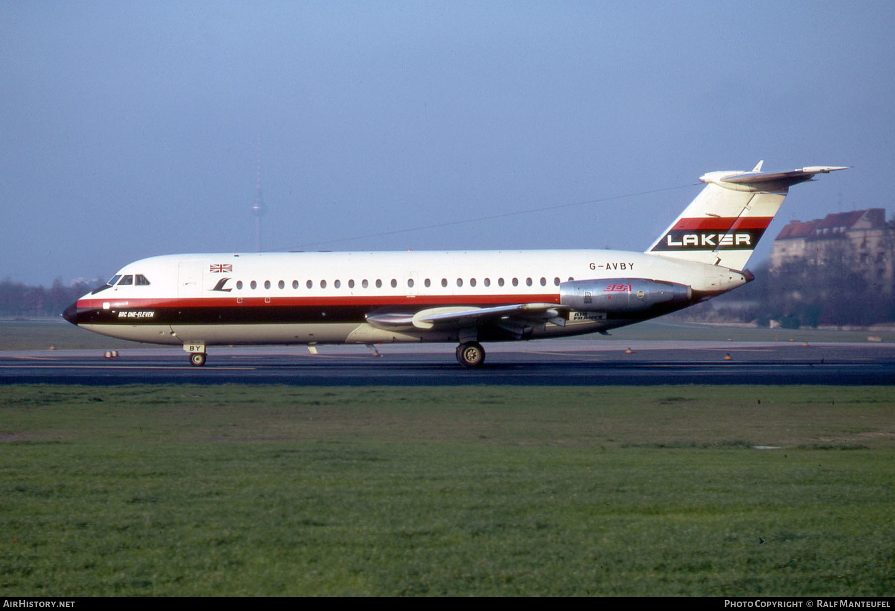 Aircraft Photo of G-AVBY | BAC 111-320AZ One-Eleven | Laker Airways | AirHistory.net #374520