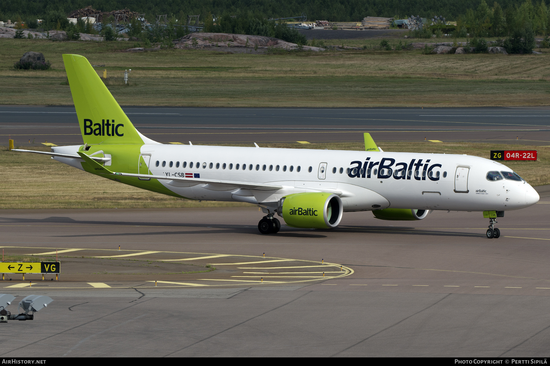 Aircraft Photo of YL-CSB | Bombardier CSeries CS300 (BD-500-1A11) | AirBaltic | AirHistory.net #374528