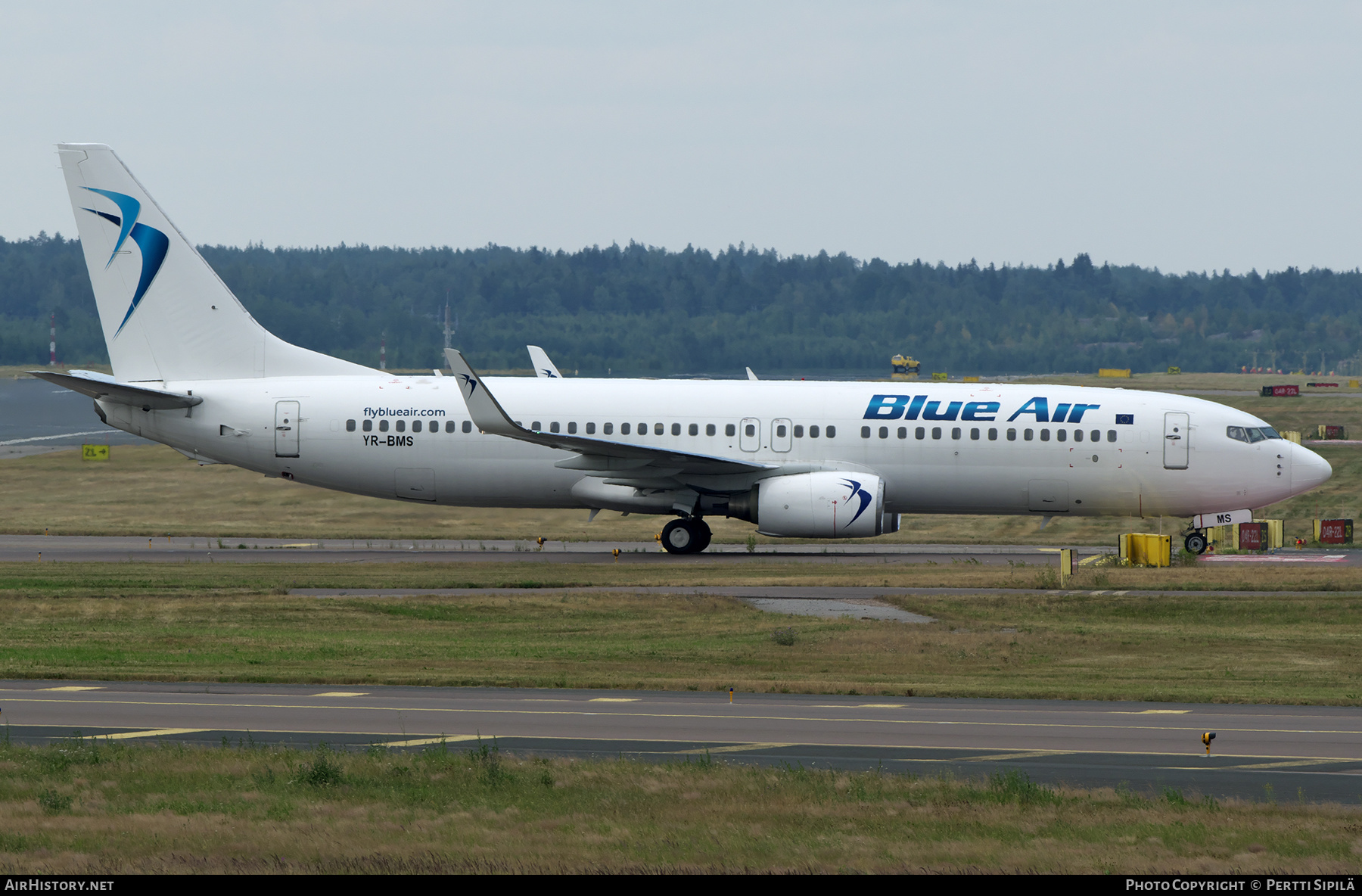 Aircraft Photo of YR-BMS | Boeing 737-8Q8 | Blue Air | AirHistory.net #374529