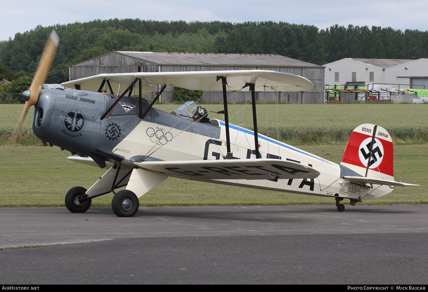 Aircraft Photo of G-RETA | CASA 1.131E Jungmann | AirHistory.net #374533