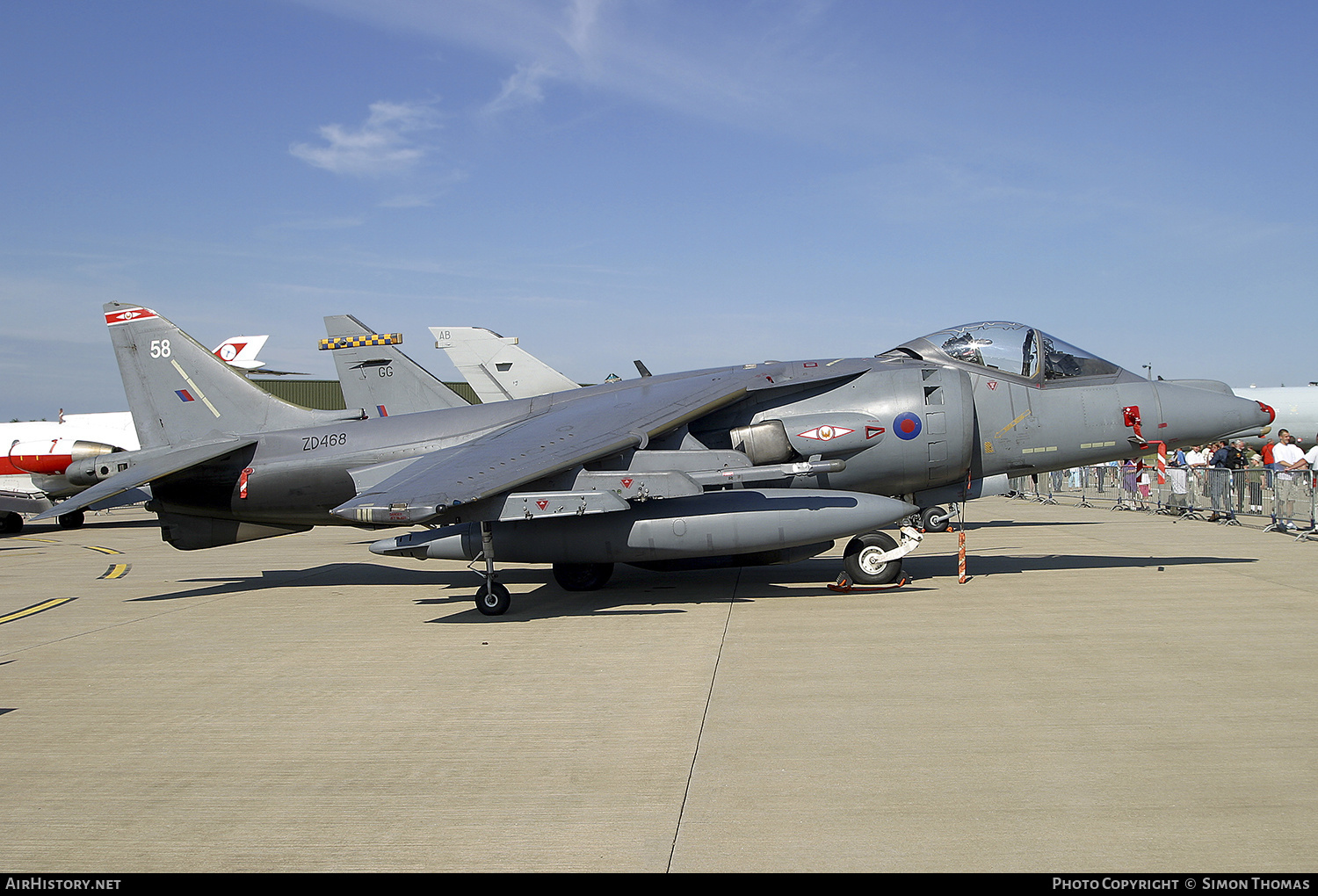 Aircraft Photo of ZD468 | British Aerospace Harrier GR7 | UK - Air Force | AirHistory.net #374535