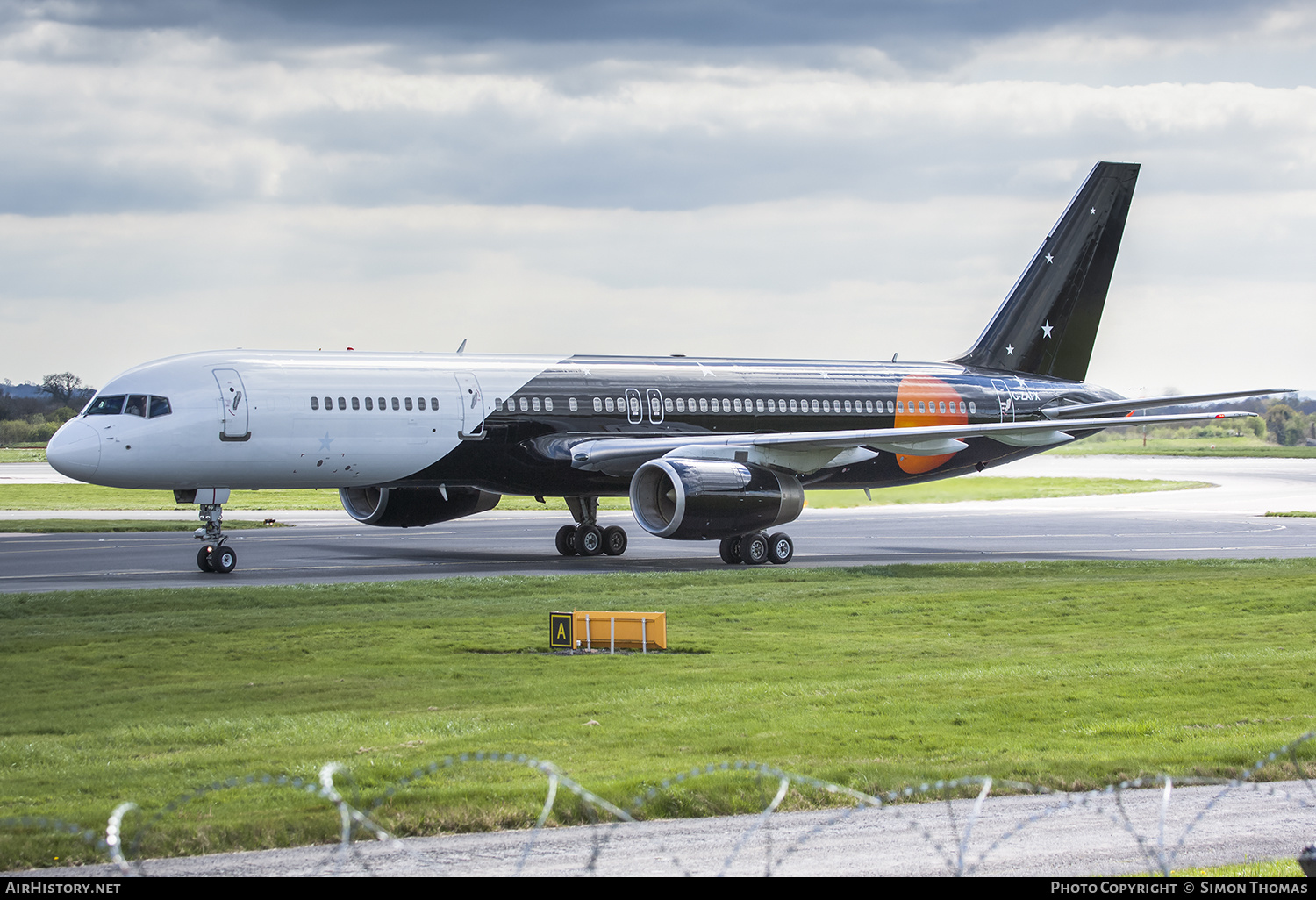 Aircraft Photo of G-ZAPX | Boeing 757-256 | Titan Airways | AirHistory.net #374536