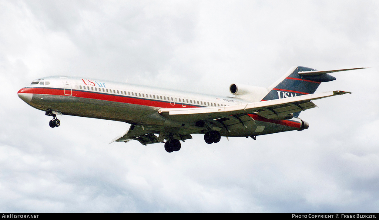 Aircraft Photo of N752US | Boeing 727-214/Adv | USAir | AirHistory.net #374550
