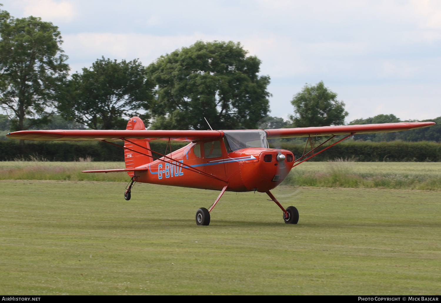 Aircraft Photo of G-BVUZ / VP-YGH | Cessna 120 | AirHistory.net #374554