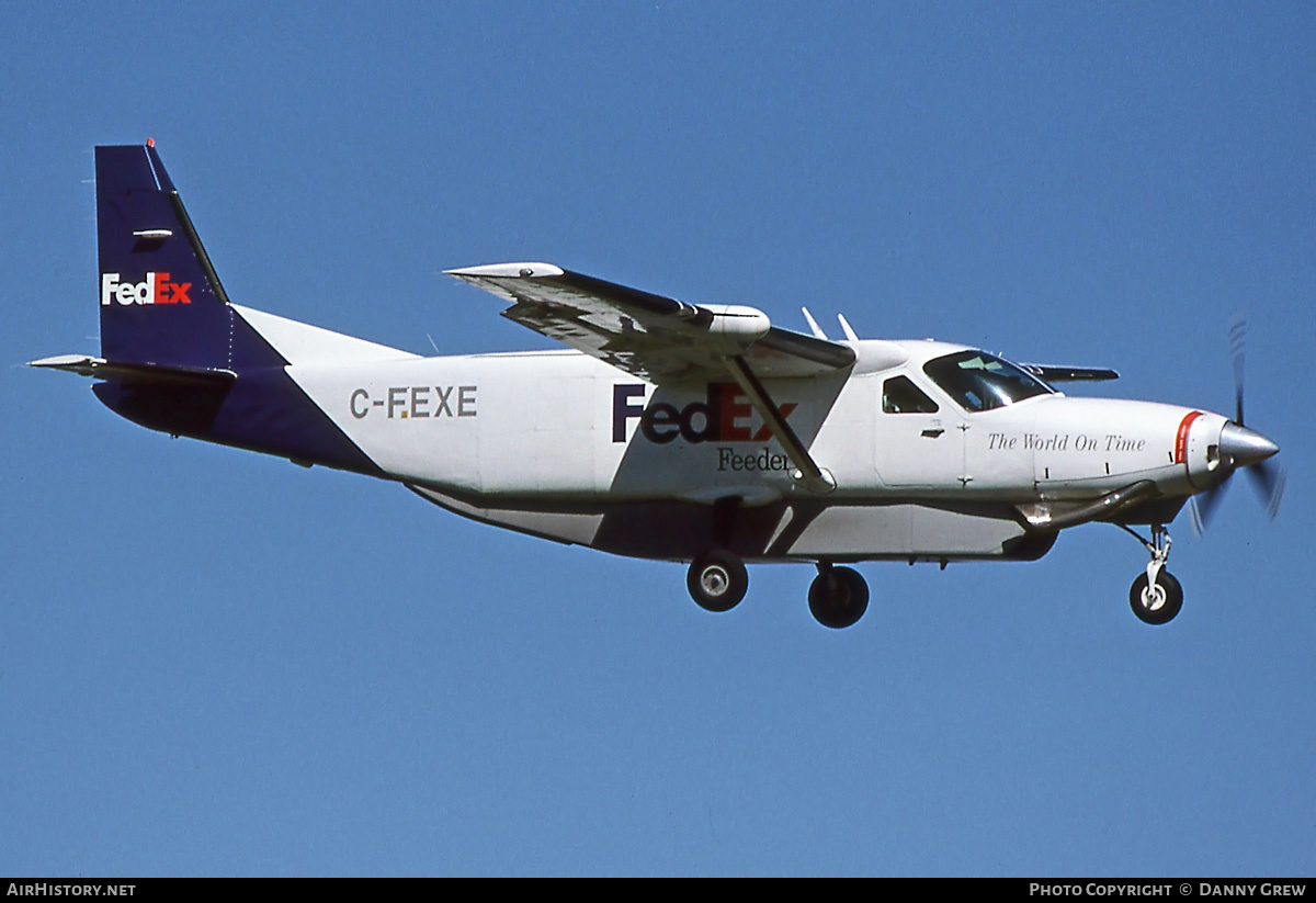 Aircraft Photo of C-FEXE | Cessna 208B Super Cargomaster | FedEx Feeder | AirHistory.net #374557