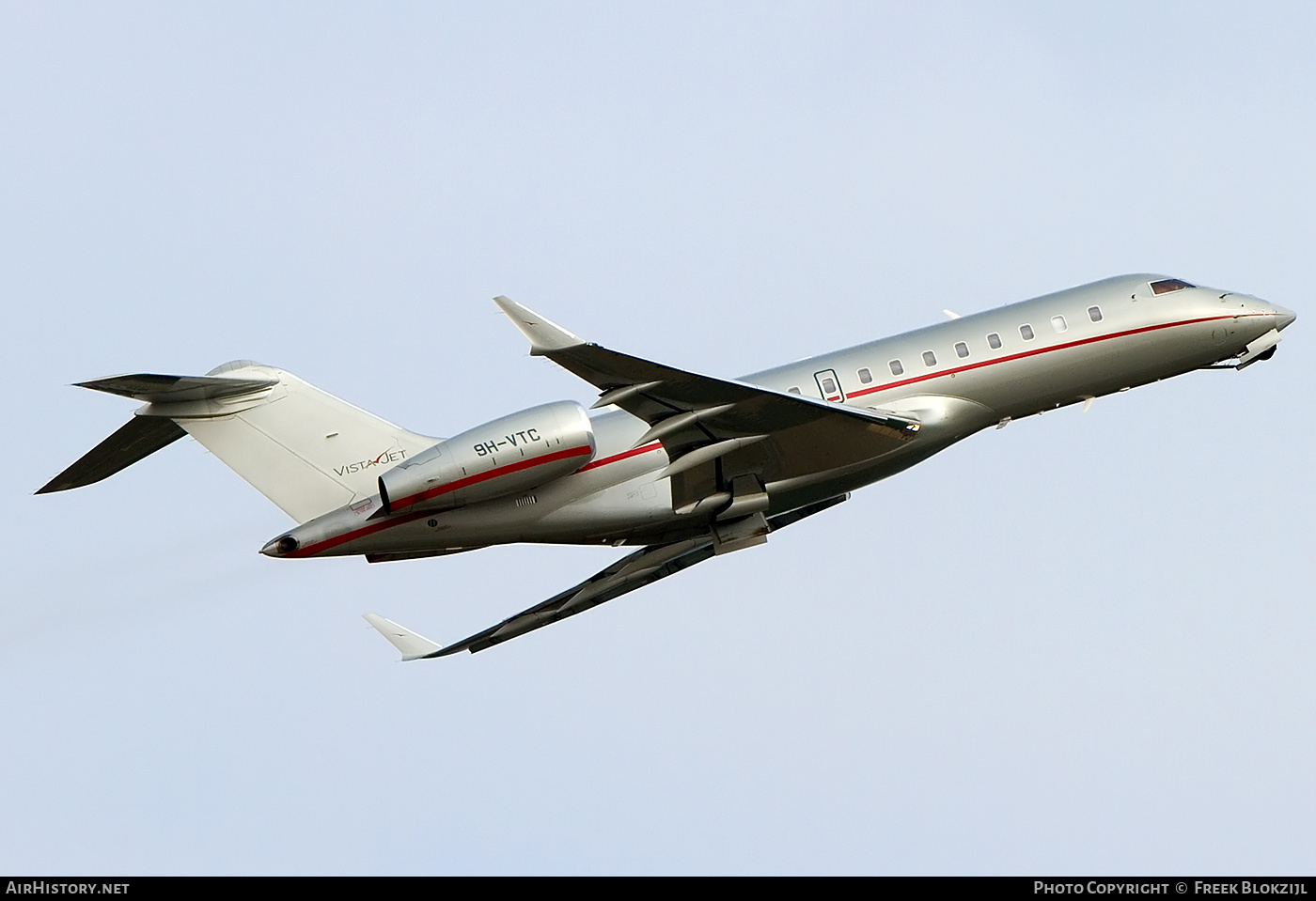 Aircraft Photo of 9H-VTC | Bombardier Global 5000 (BD-700-1A11) | VistaJet | AirHistory.net #374562