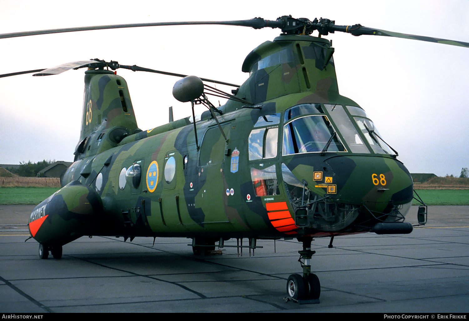 Aircraft Photo of 04068 | Boeing Vertol Hkp4C (KV-107-II-16) | Sweden - Navy | AirHistory.net #374565