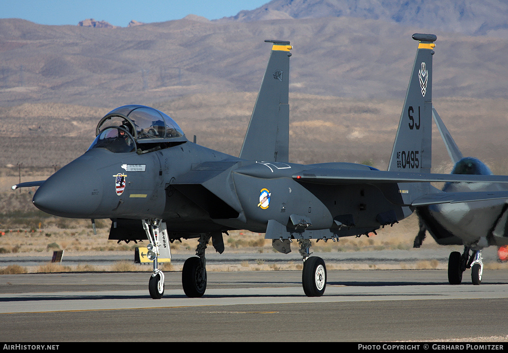Aircraft Photo of 89-0495 | McDonnell Douglas F-15E Strike Eagle | USA - Air Force | AirHistory.net #374568