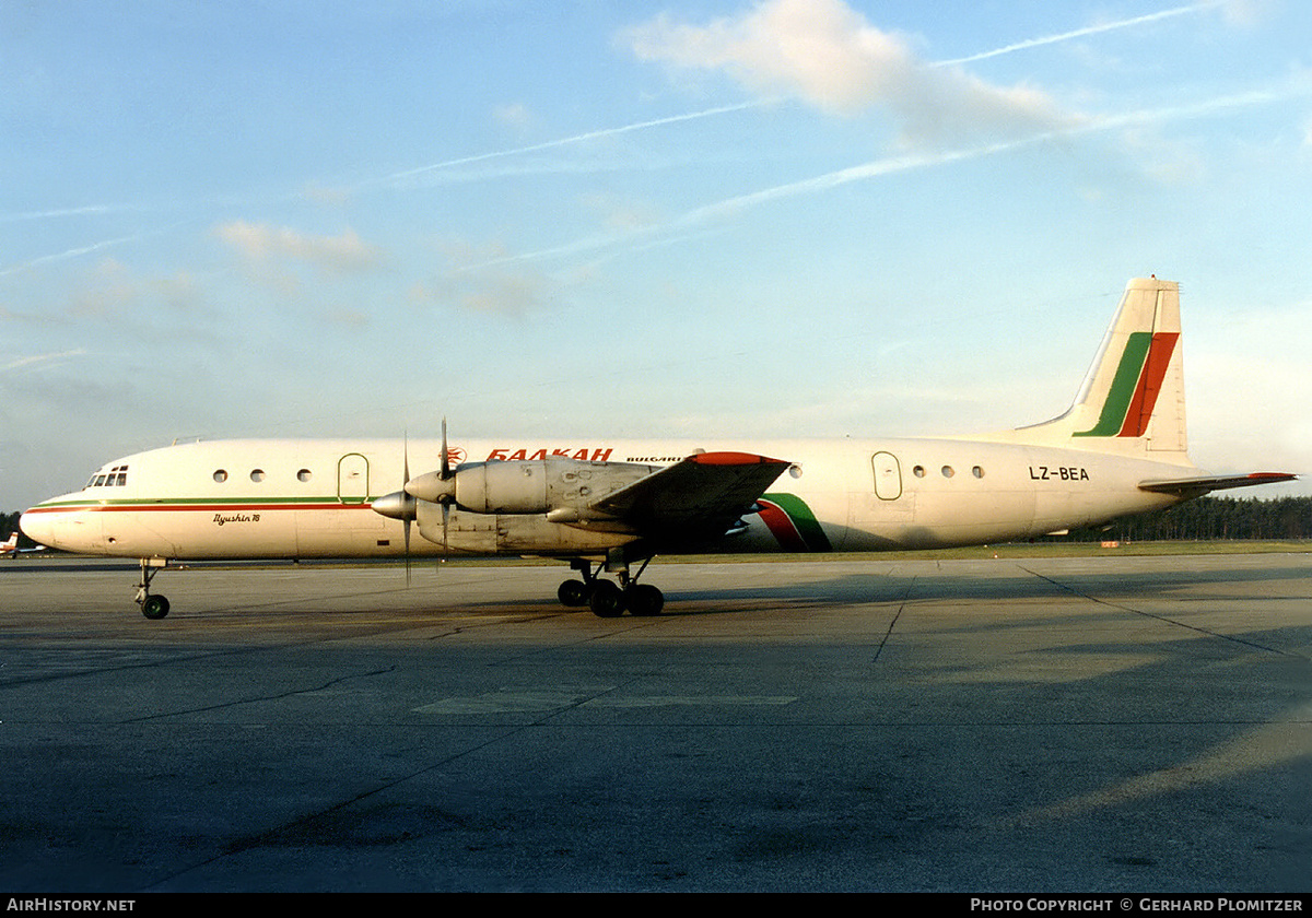 Aircraft Photo of LZ-BEA | Ilyushin Il-18D | Balkan - Bulgarian Airlines | AirHistory.net #374571