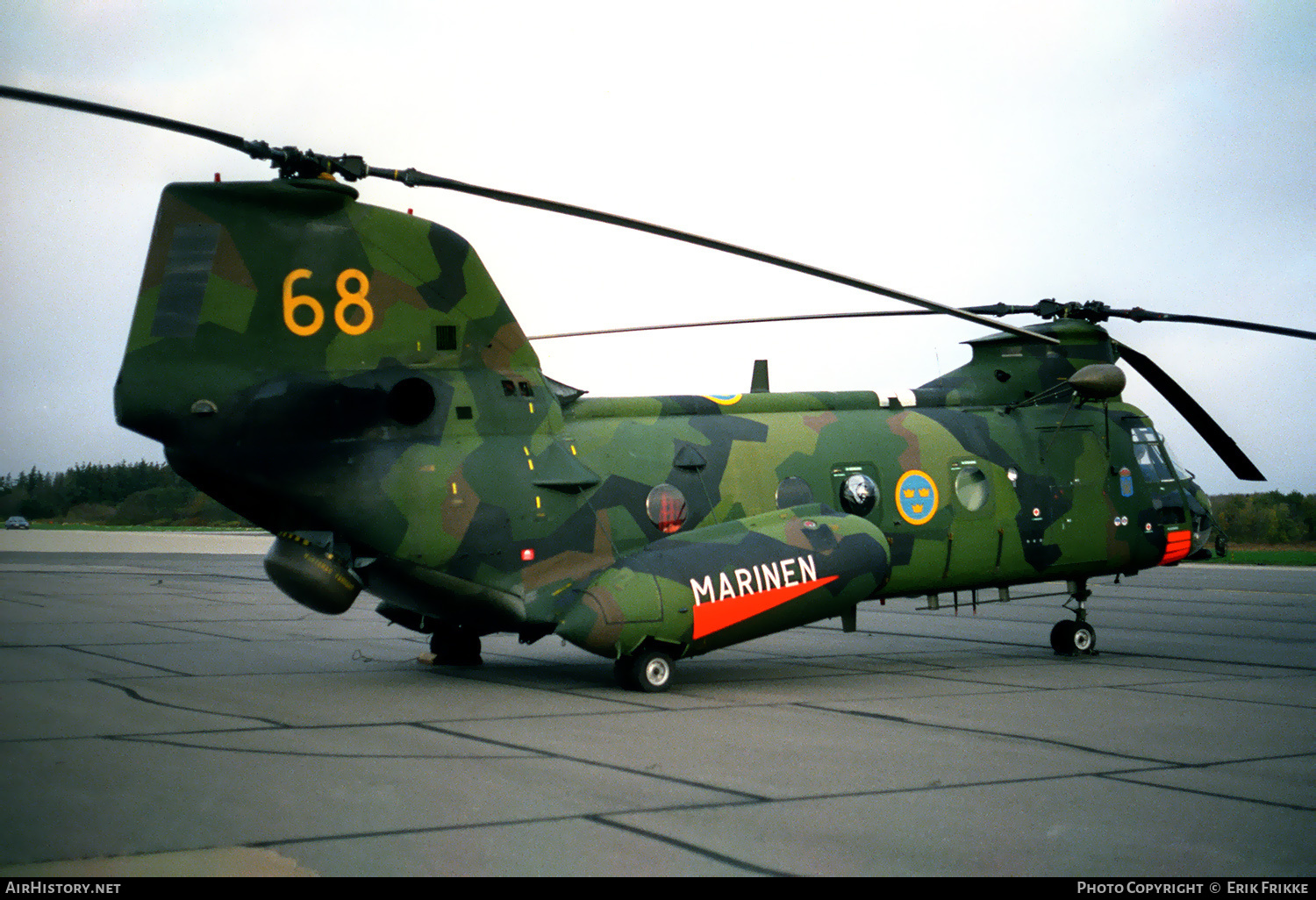 Aircraft Photo of 04068 | Boeing Vertol Hkp4C (KV-107-II-16) | Sweden - Navy | AirHistory.net #374577