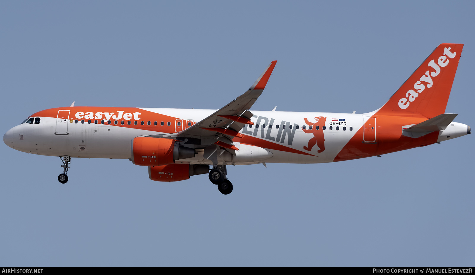 Aircraft Photo of OE-IZQ | Airbus A320-214 | EasyJet | AirHistory.net #374585