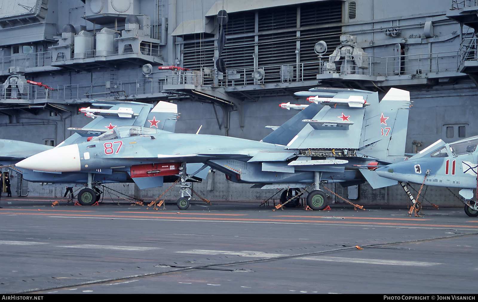 Aircraft Photo of 87 red | Sukhoi Su-33 | Russia - Navy | AirHistory.net #374592