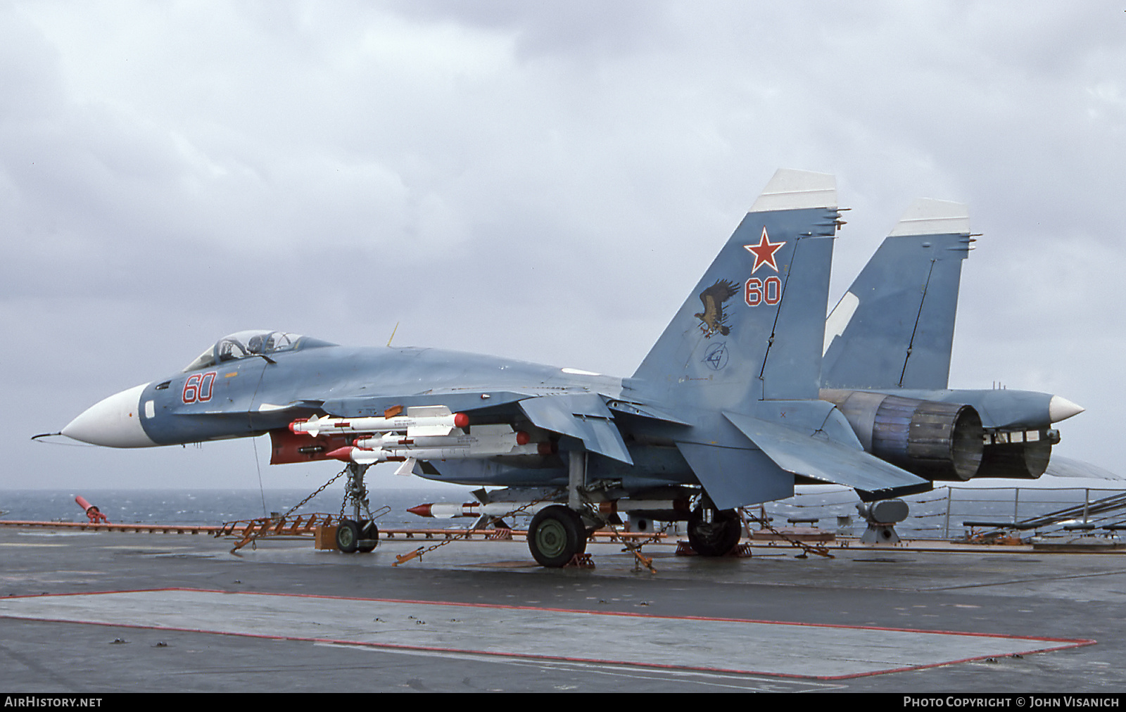 Aircraft Photo of 60 red | Sukhoi Su-33 | Russia - Navy | AirHistory.net #374599