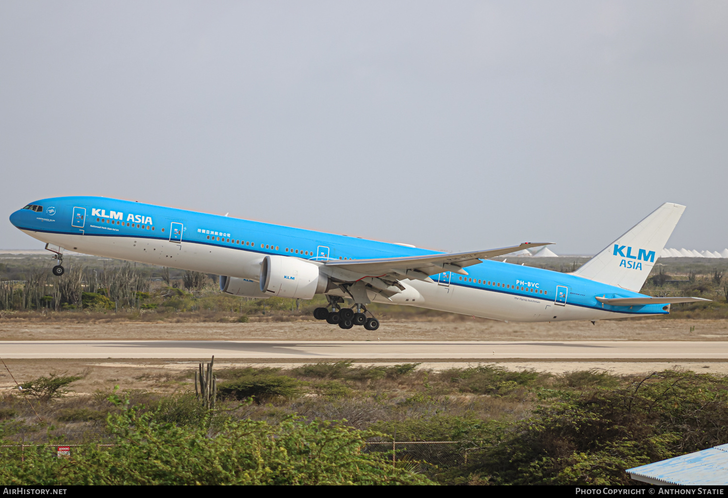 Aircraft Photo of PH-BVC | Boeing 777-306/ER | KLM Asia | AirHistory.net #374607