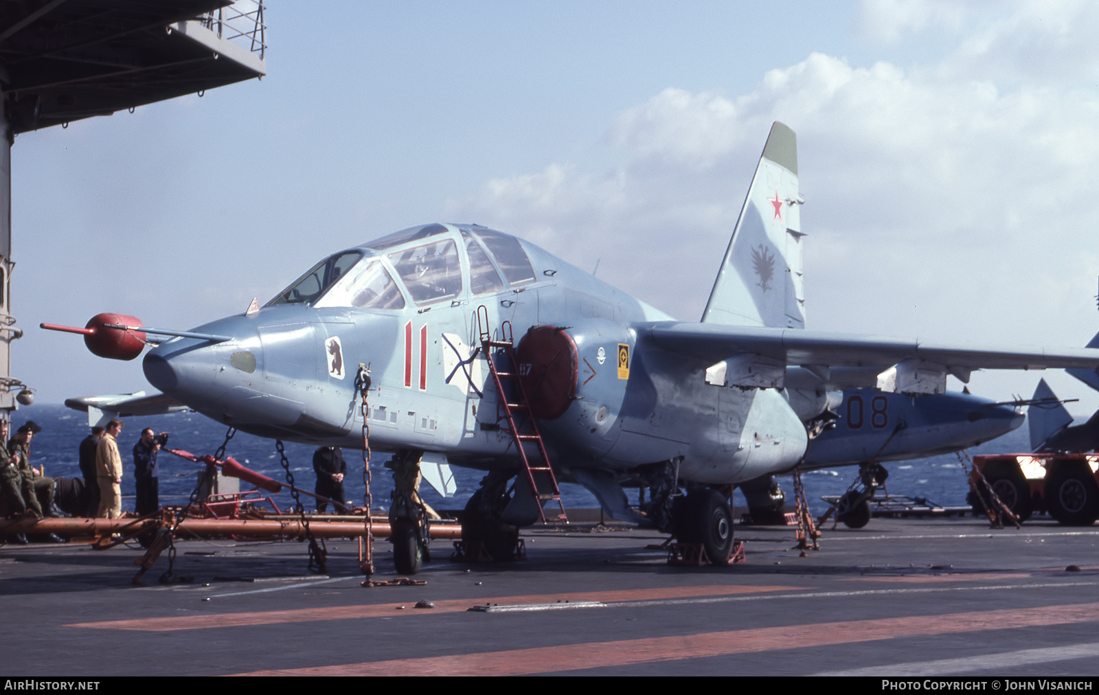 Aircraft Photo of 11 red | Sukhoi Su-25UTG | Russia - Navy | AirHistory.net #374612