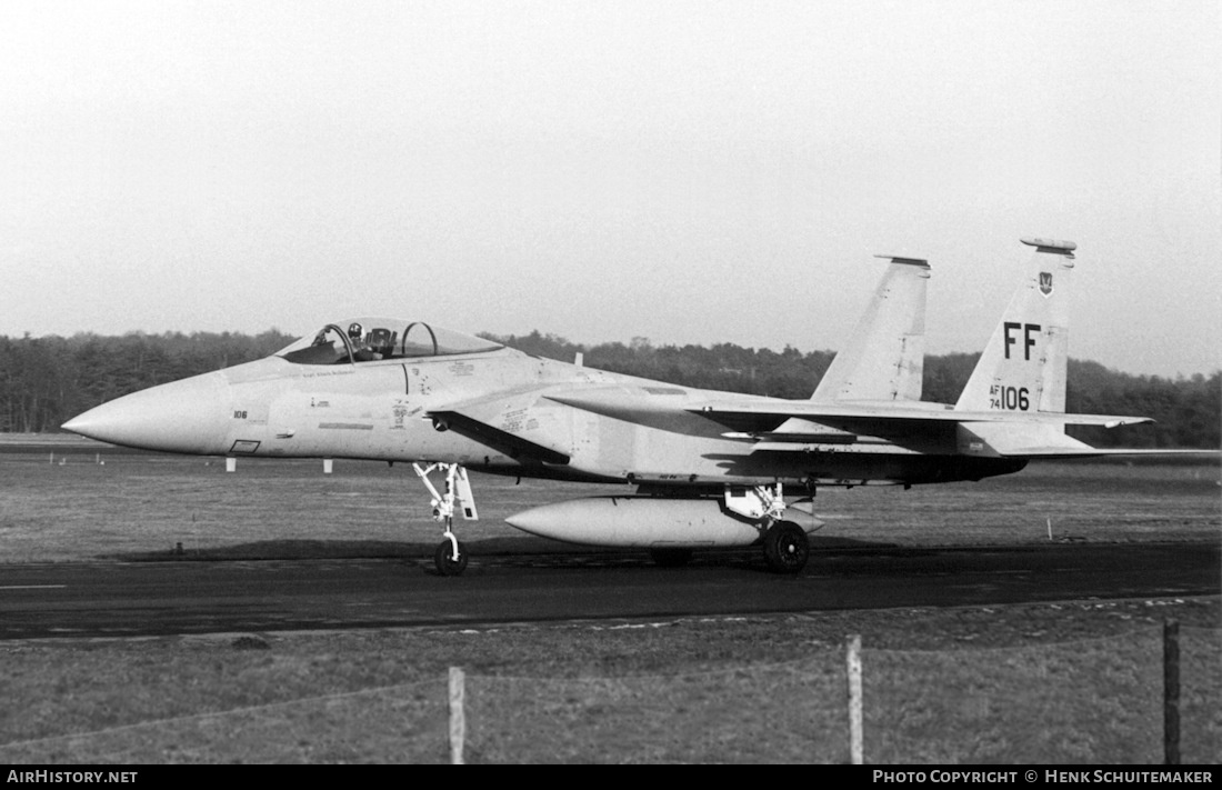 Aircraft Photo of 74-0106 / AF74-106 | McDonnell Douglas F-15A Eagle | USA - Air Force | AirHistory.net #374625