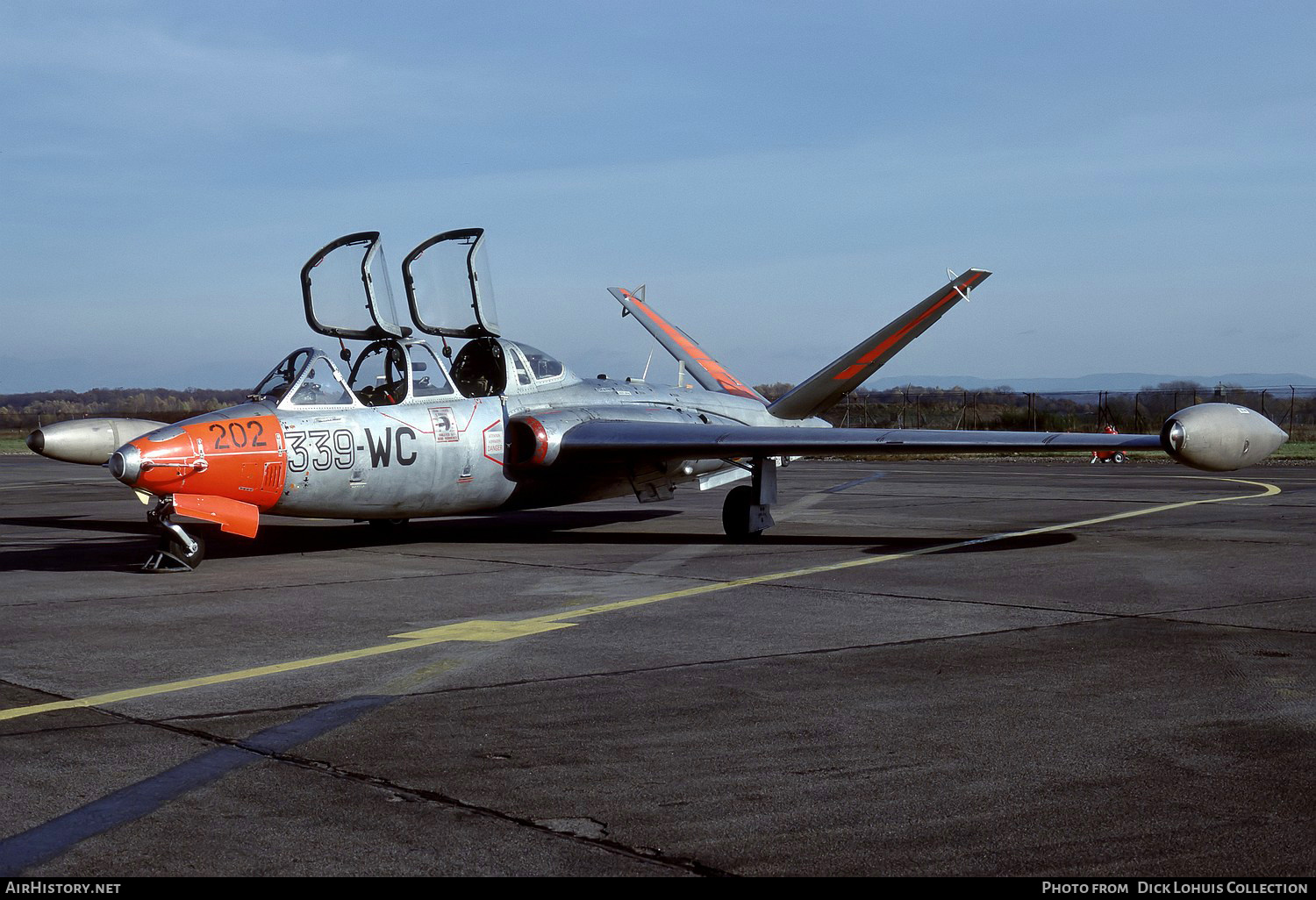 Aircraft Photo of 202 | Fouga CM-170R Magister | France - Air Force | AirHistory.net #374640
