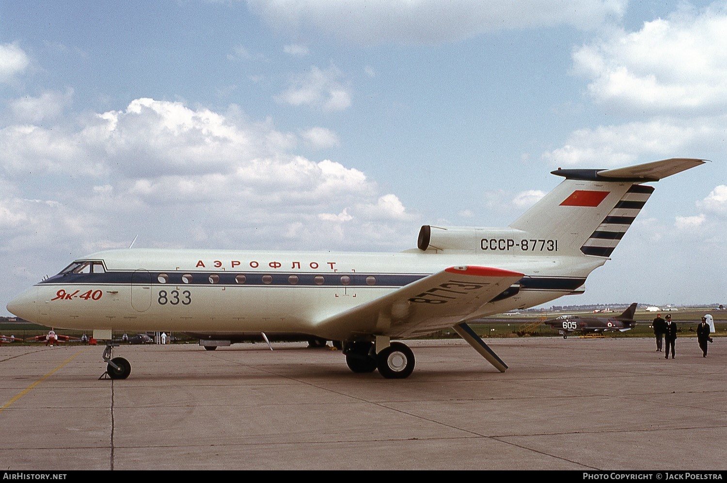 Aircraft Photo of CCCP-87731 | Yakovlev Yak-40 | Aeroflot | AirHistory.net #374646