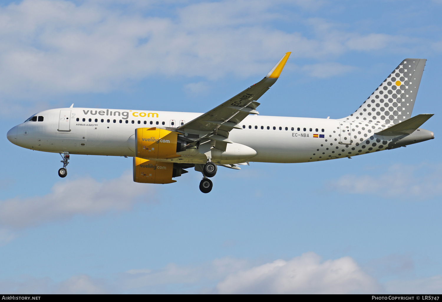 Aircraft Photo of EC-NBA | Airbus A320-271N | Vueling Airlines | AirHistory.net #374651