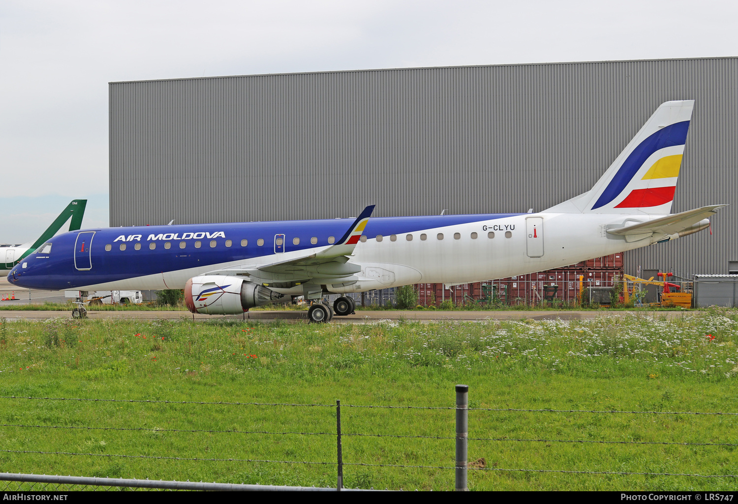 Aircraft Photo of G-CLYU | Embraer 190LR (ERJ-190-100LR) | Air Moldova | AirHistory.net #374656