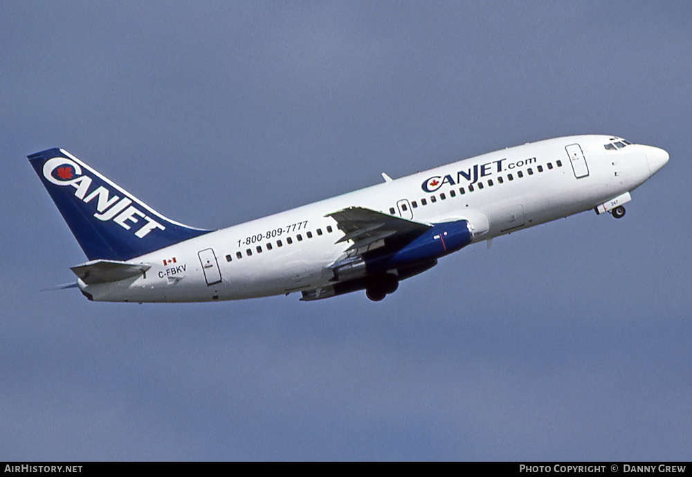 Aircraft Photo of C-FBKV | Boeing 737-201 | CanJet Airlines | AirHistory.net #374681