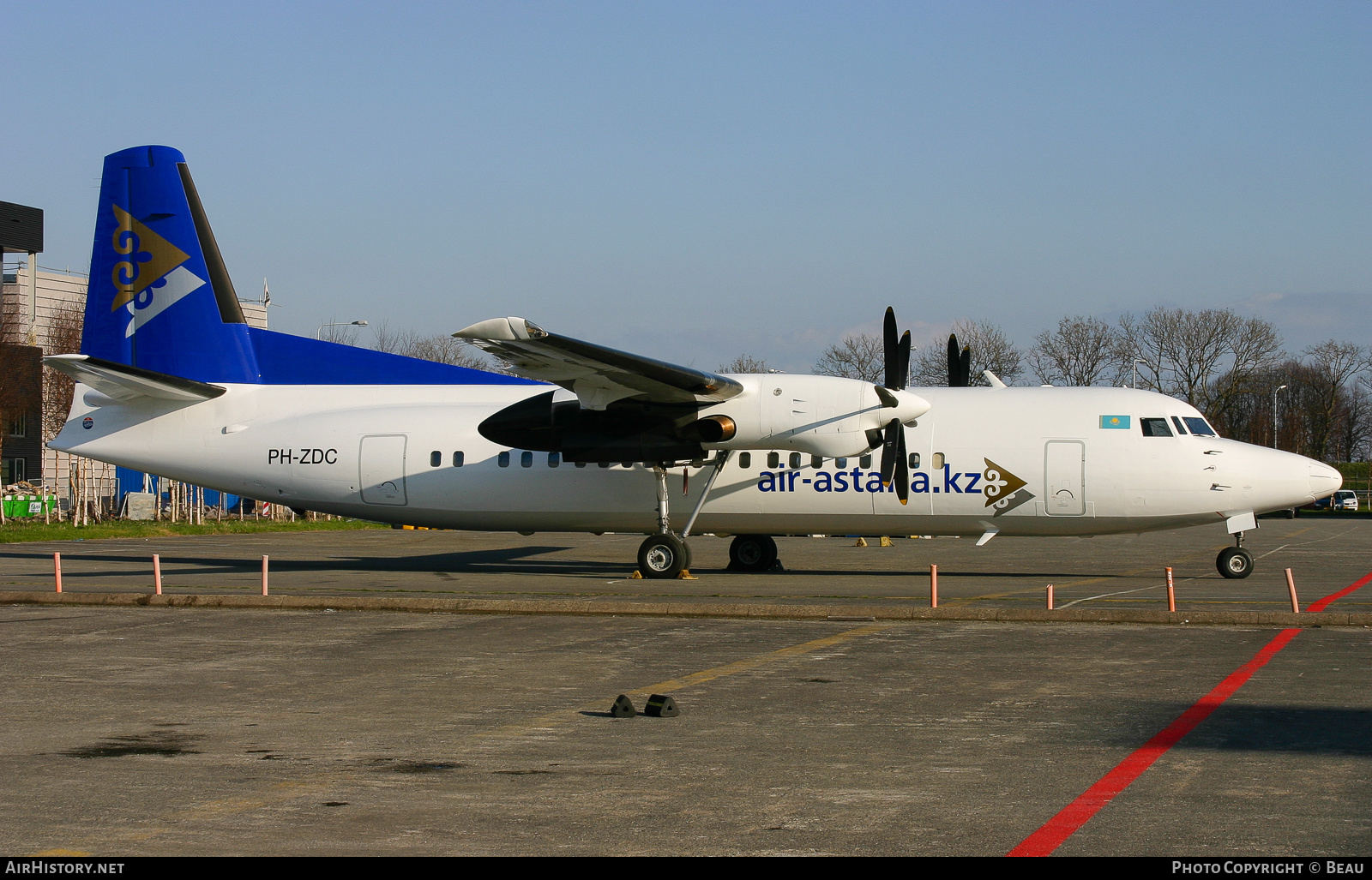Aircraft Photo of PH-ZDC | Fokker 50 | Air Astana | AirHistory.net #374702