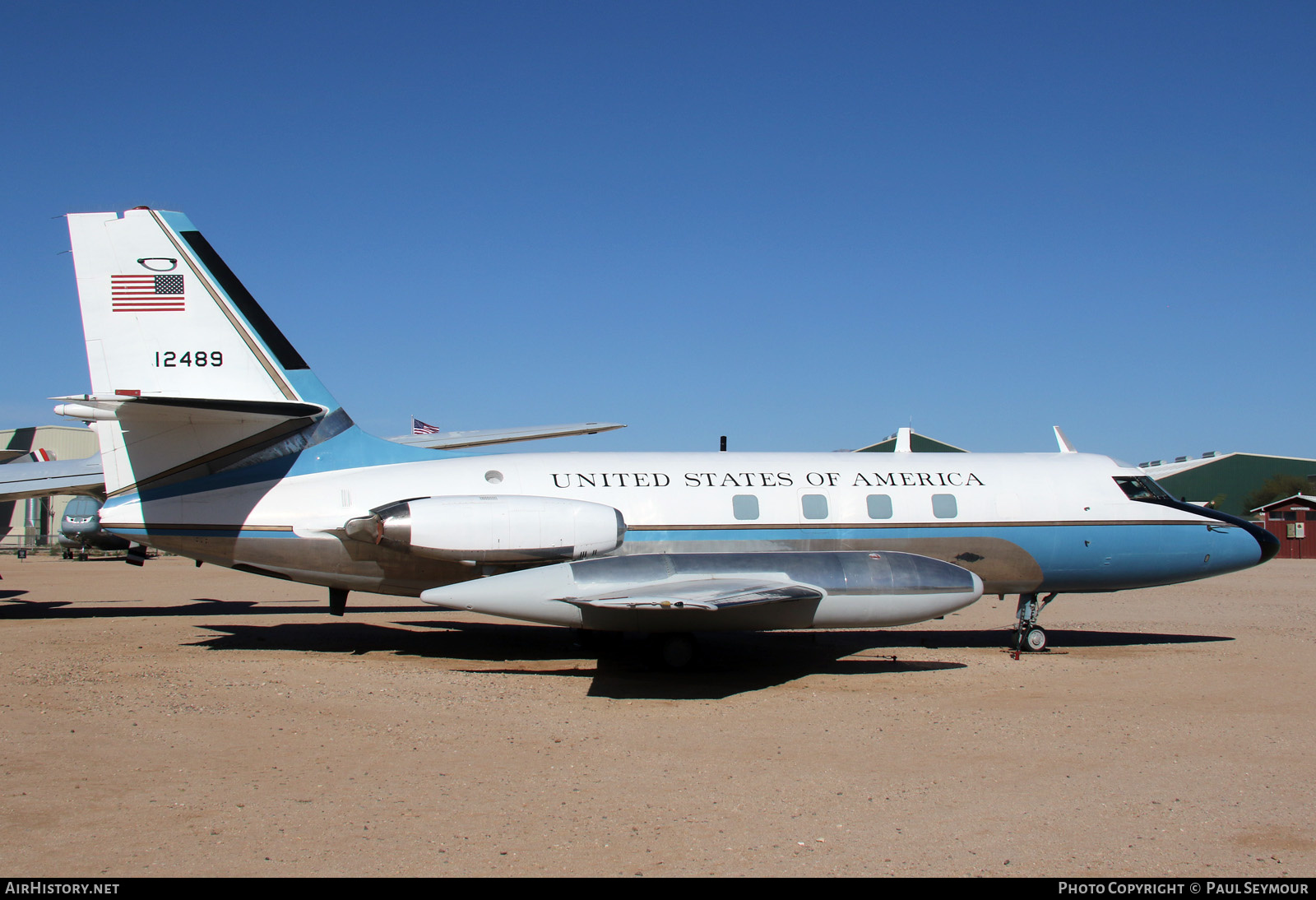Aircraft Photo of 61-2489 / 12489 | Lockheed VC-140B JetStar | USA - Air Force | AirHistory.net #374705