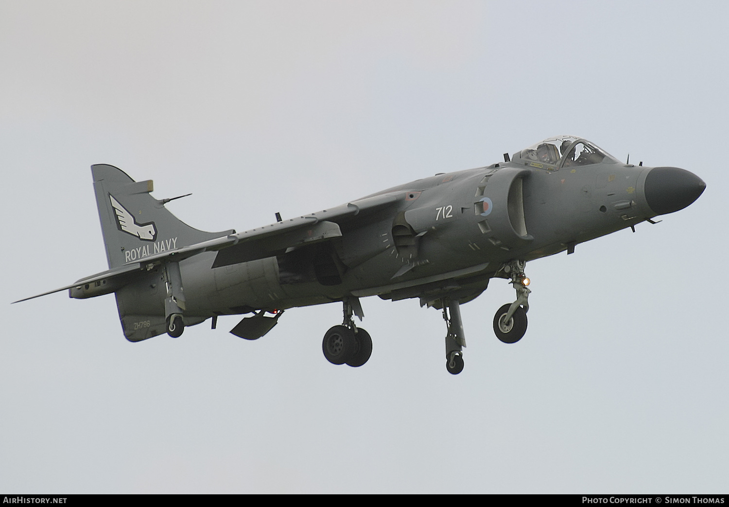 Aircraft Photo of ZH796 | British Aerospace Sea Harrier FA2 | UK - Navy | AirHistory.net #374740