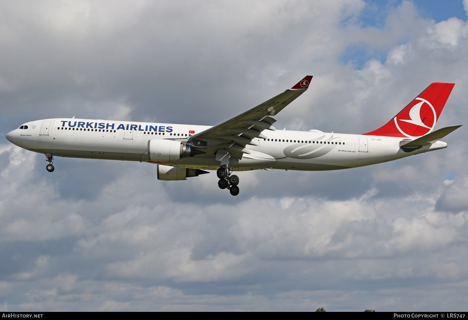 Aircraft Photo of TC-JOG | Airbus A330-303 | Turkish Airlines | AirHistory.net #374753