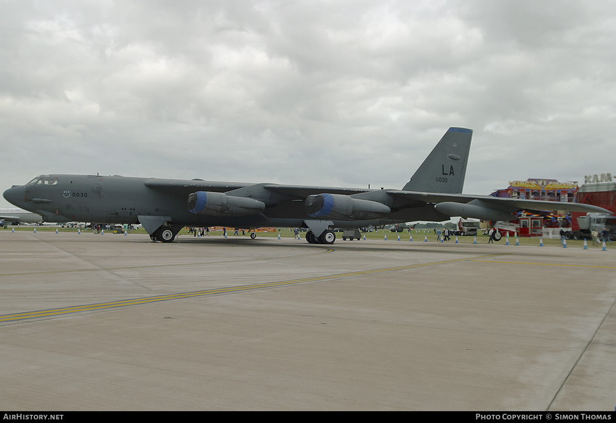Aircraft Photo of 60-0030 / AF60-030 | Boeing B-52H Stratofortress | USA - Air Force | AirHistory.net #374754
