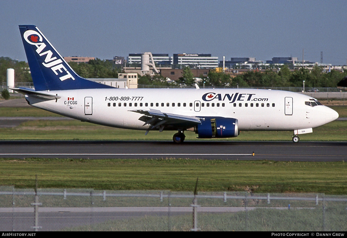 Aircraft Photo of C-FCGG | Boeing 737-522 | CanJet Airlines | AirHistory.net #374757