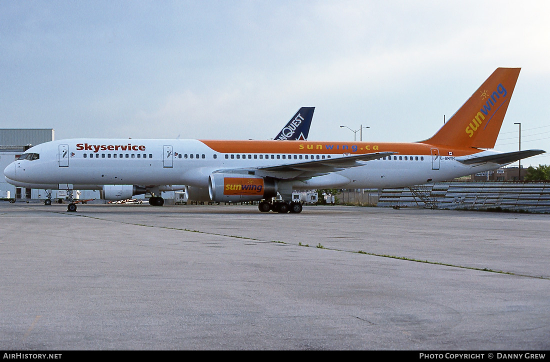 Aircraft Photo of C-GMYH | Boeing 757-236 | Skyservice Airlines | AirHistory.net #374767