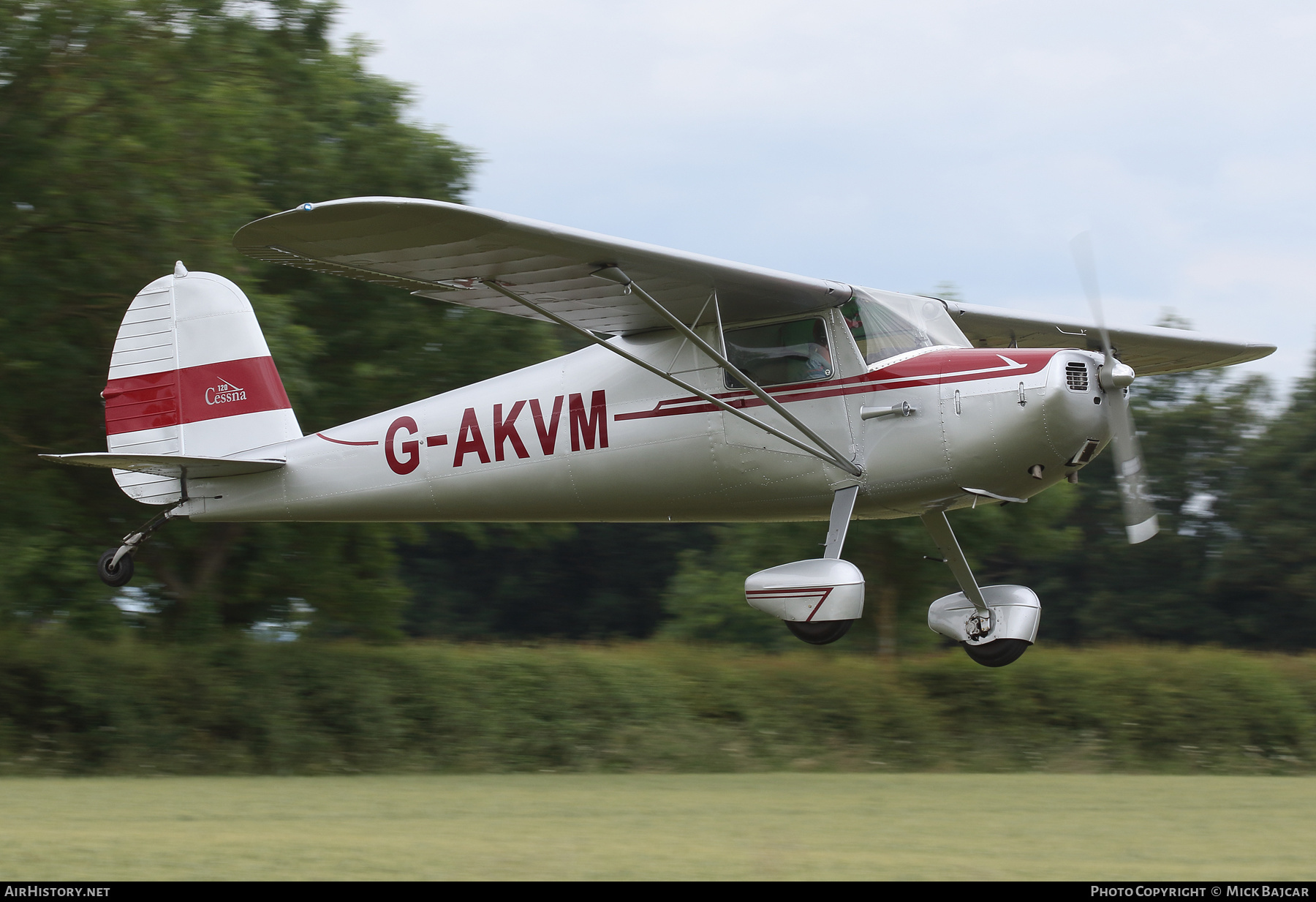 Aircraft Photo of G-AKVM | Cessna 120 | AirHistory.net #374769