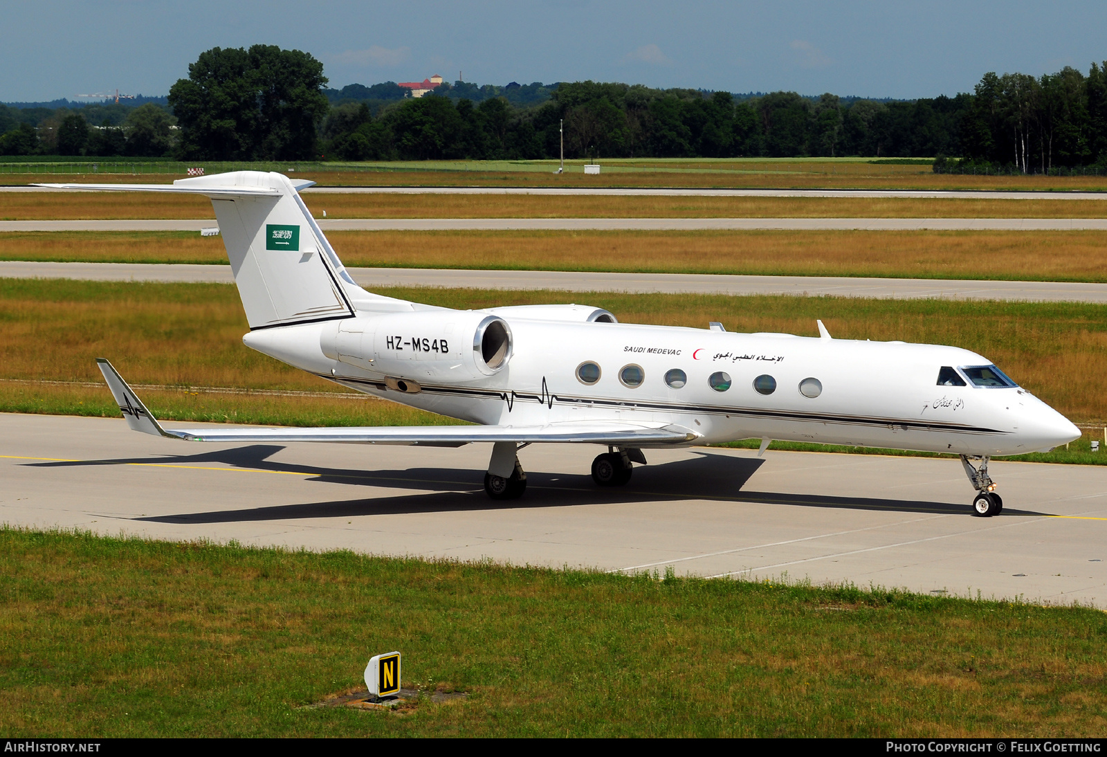 Aircraft Photo of HZ-MS4B | Gulfstream Aerospace G-IV-X Gulfstream G450 | Saudi Medevac | AirHistory.net #374781