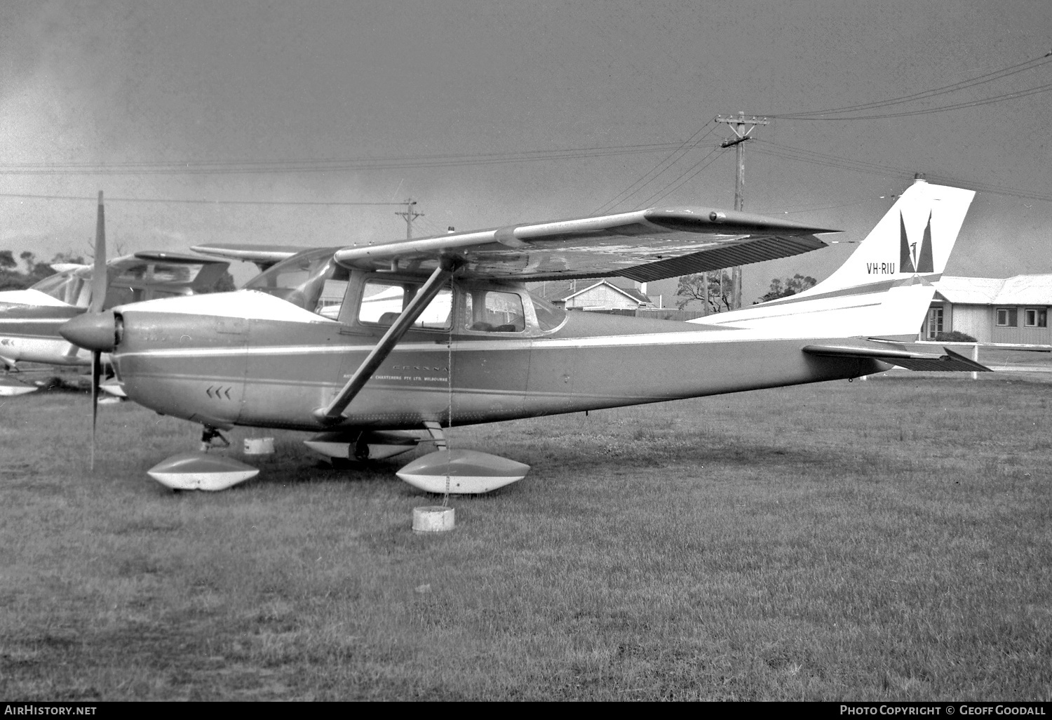 Aircraft Photo of VH-RIU | Cessna 182E | Australian Air Charterers | AirHistory.net #374813