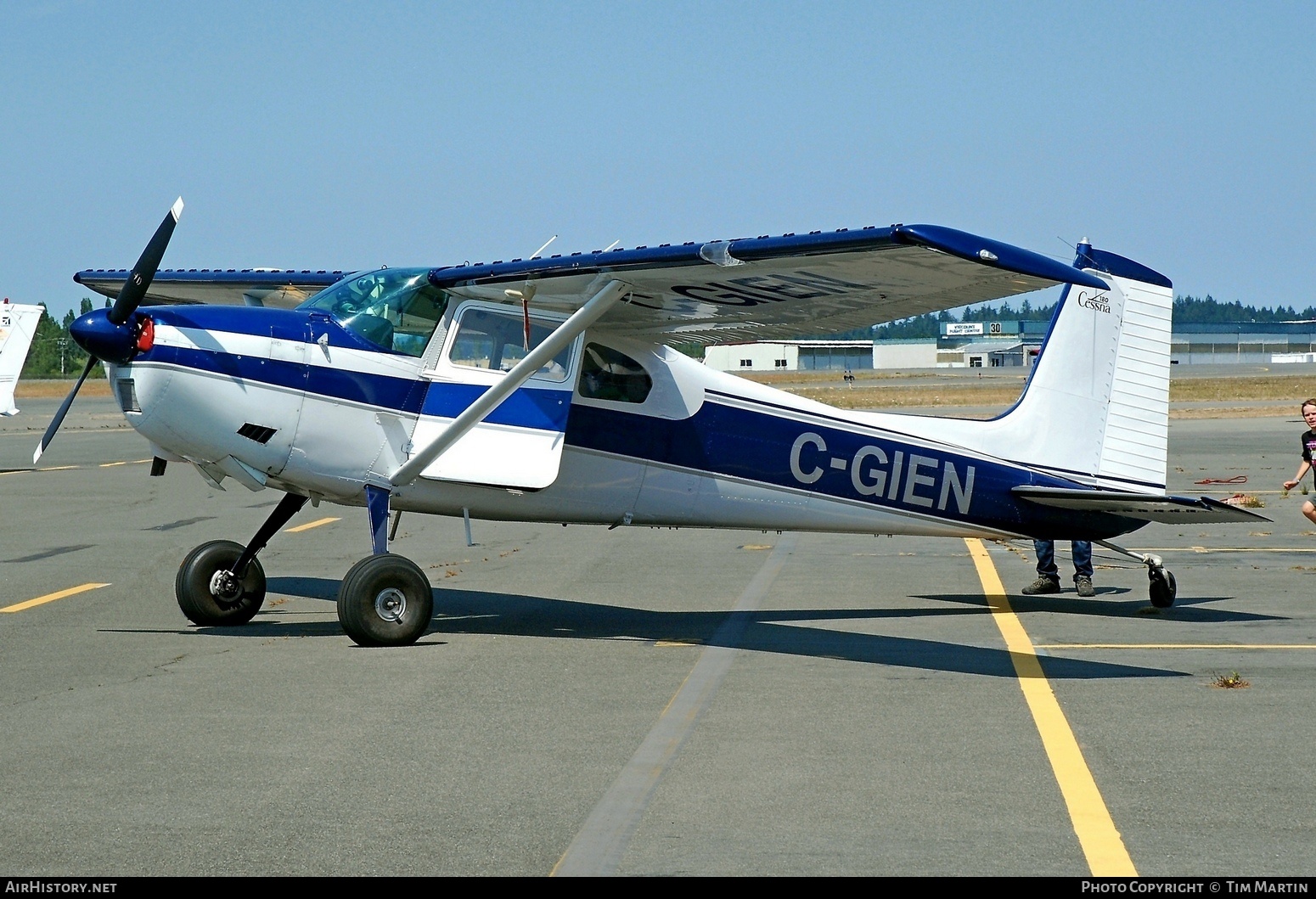Aircraft Photo of C-GIEN | Cessna 180E | AirHistory.net #374814