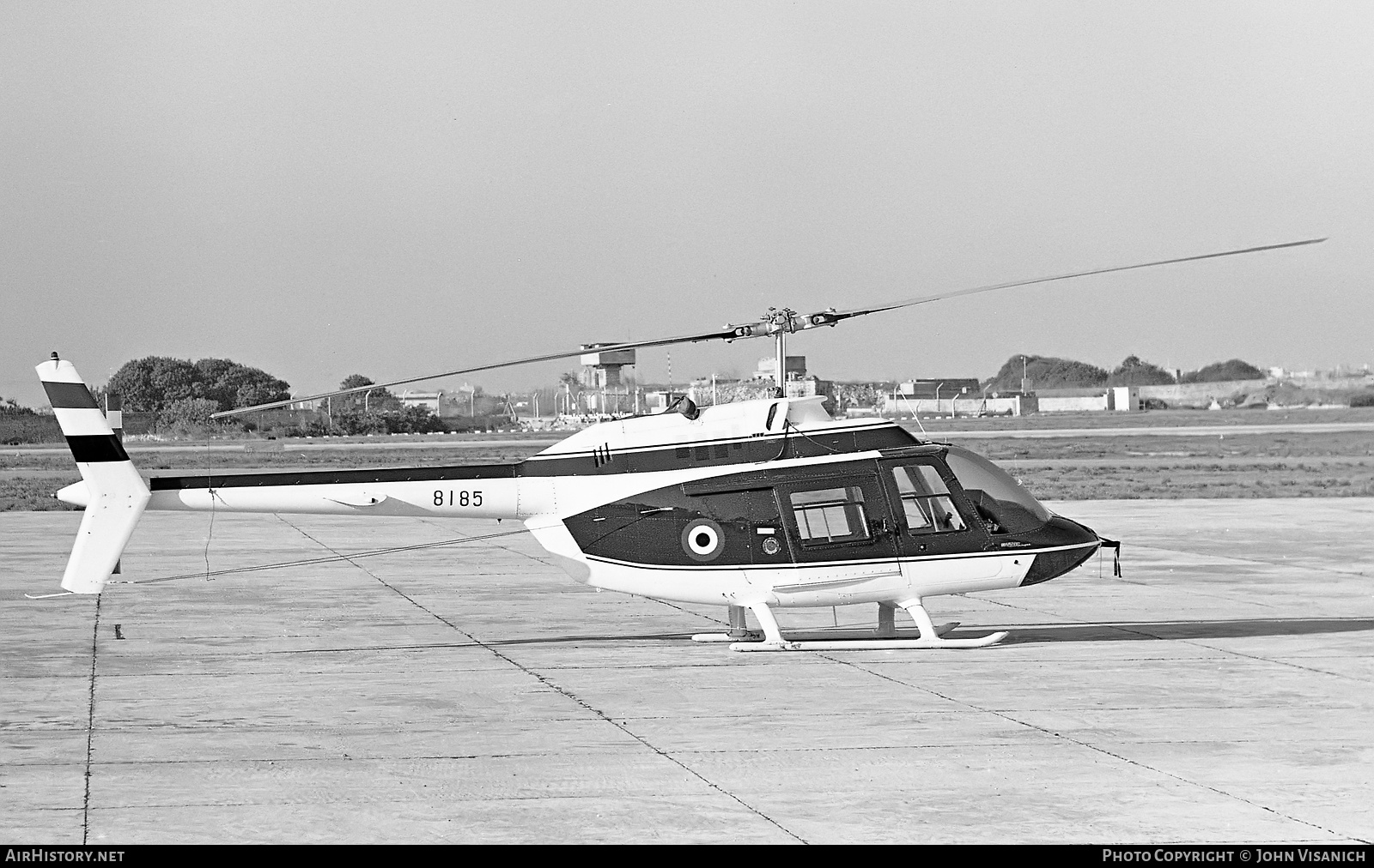 Aircraft Photo of 8185 | Bell AB-206A JetRanger | Libya - Air Force | AirHistory.net #374817