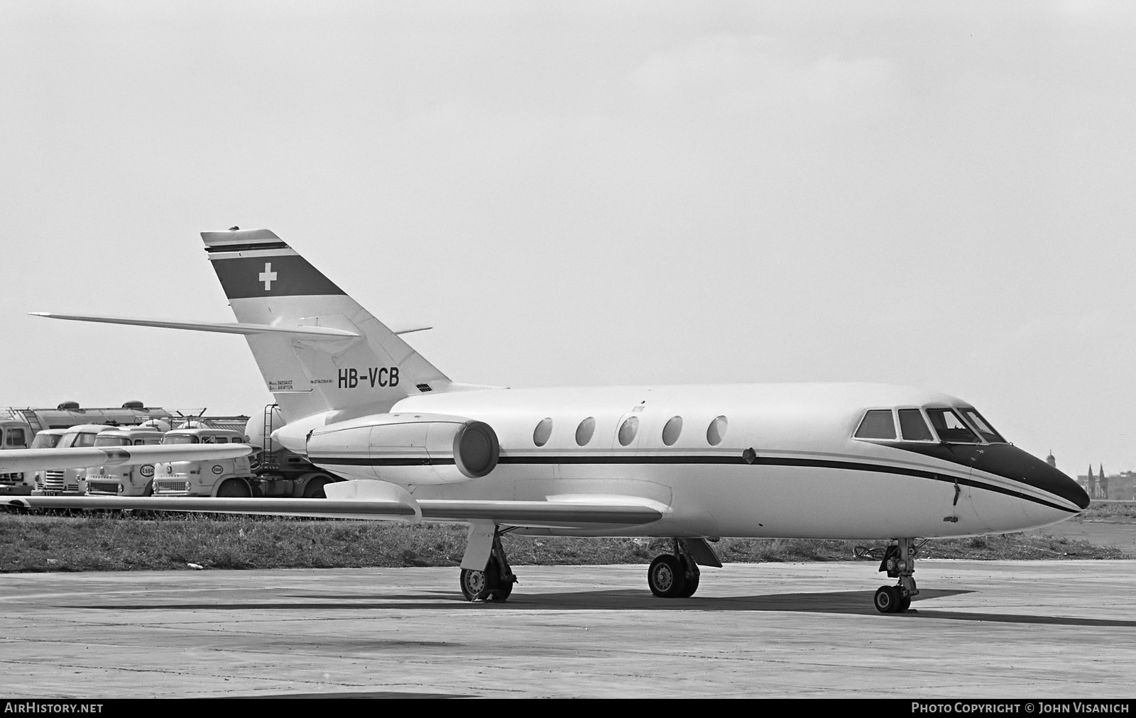 Aircraft Photo of HB-VCB | Dassault Falcon 20C | AirHistory.net #374822