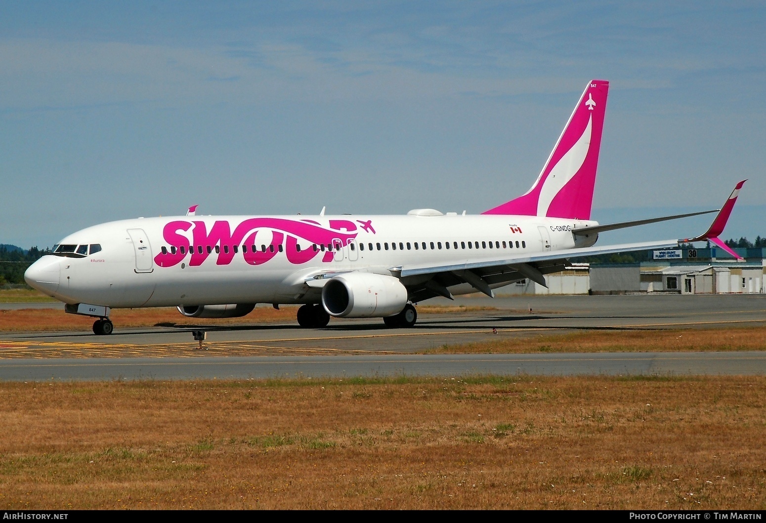 Aircraft Photo of C-GNDG | Boeing 737-8CT | Swoop | AirHistory.net #374823