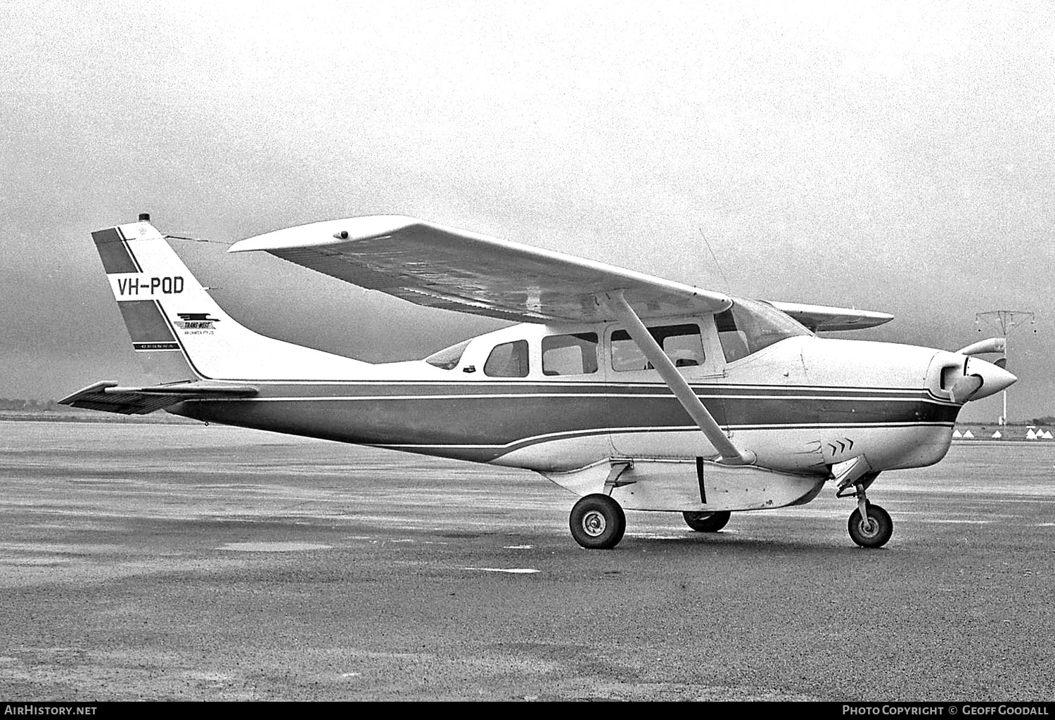 Aircraft Photo of VH-PQD | Cessna P206 Super Skylane | Trans West Air Charter | AirHistory.net #374824