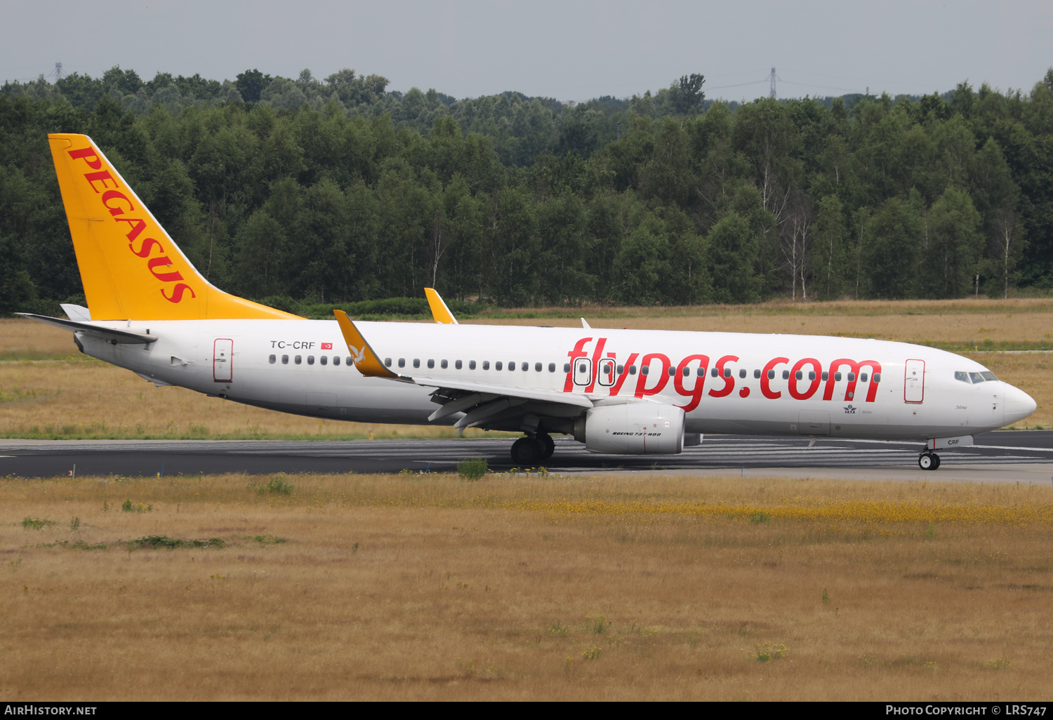 Aircraft Photo of TC-CRF | Boeing 737-800 | Pegasus Airlines | AirHistory.net #374835