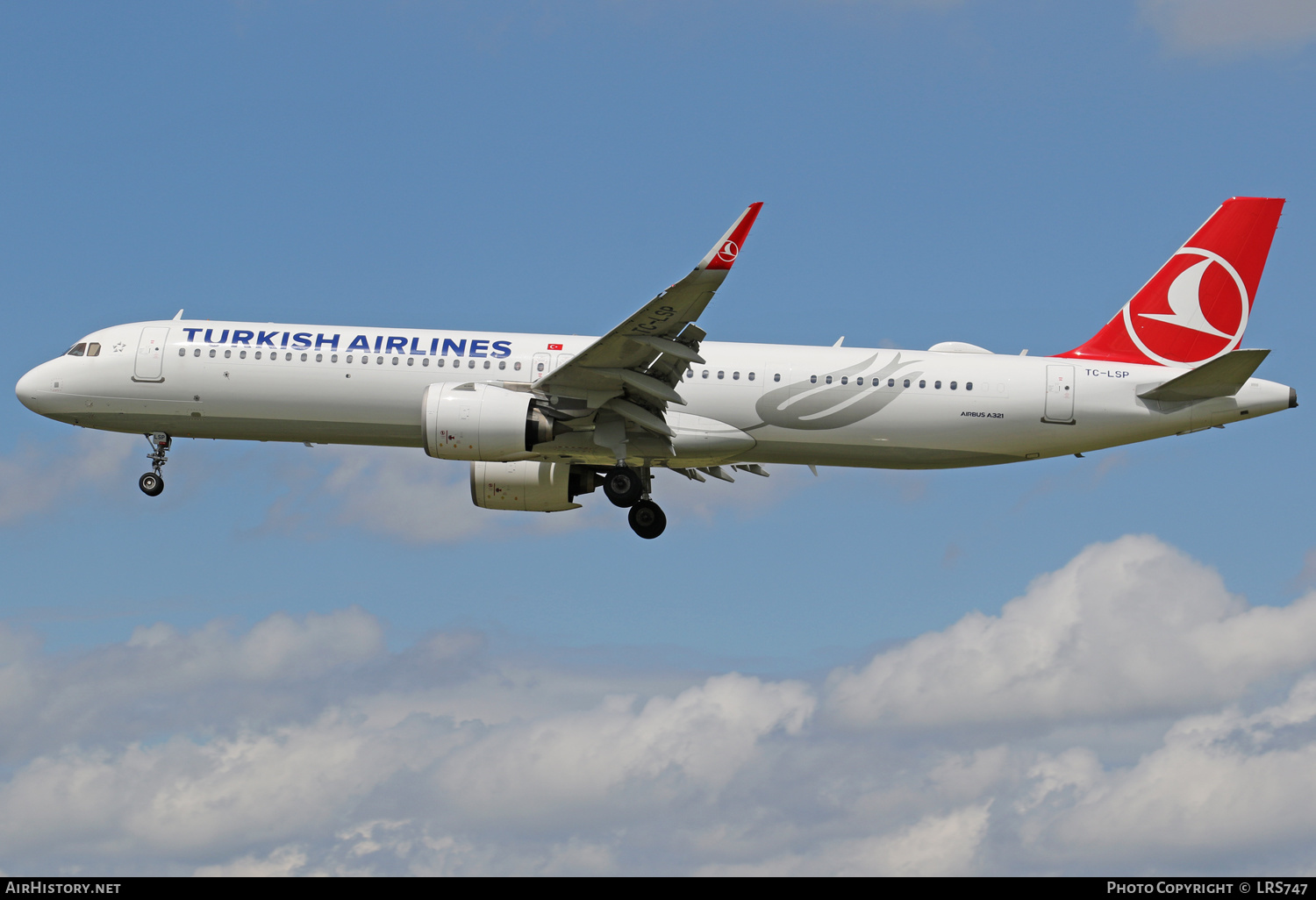 Aircraft Photo of TC-LSP | Airbus A321-271NX | Turkish Airlines | AirHistory.net #374837