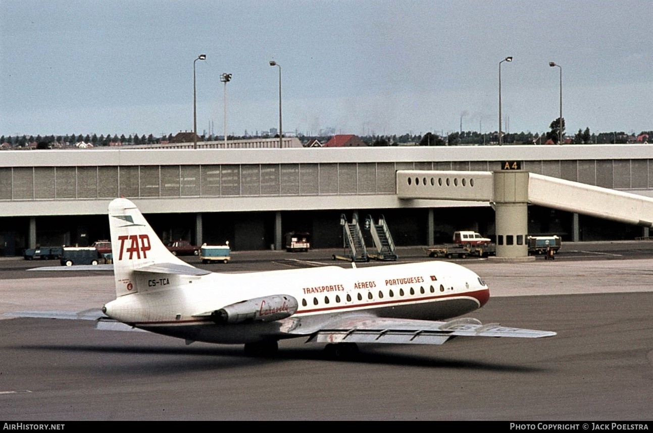 Aircraft Photo of CS-TCA | Sud SE-210 Caravelle VI-R | TAP - Transportes Aéreos Portugueses | AirHistory.net #374842