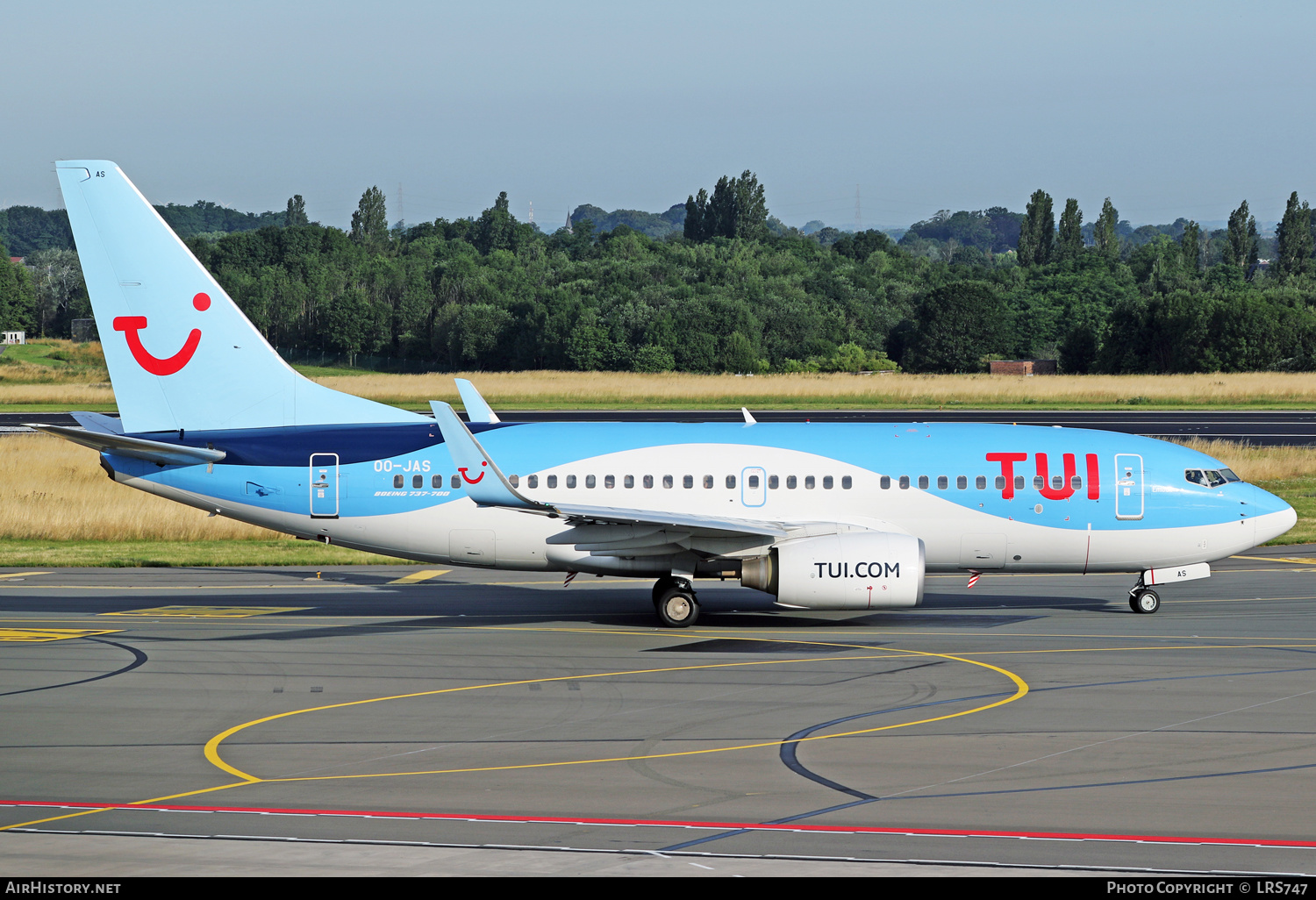 Aircraft Photo of OO-JAS | Boeing 737-7K5 | TUI | AirHistory.net #374844