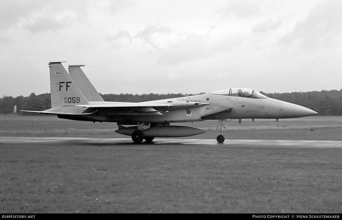 Aircraft Photo of 76-0059 / AF76-059 | McDonnell Douglas F-15A Eagle | USA - Air Force | AirHistory.net #374848
